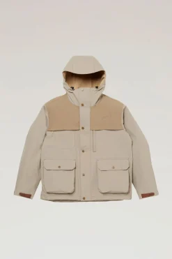 Impermeabili|Giacche>Woolrich Freedom Parka In Nylon Taslan Riciclato Olive