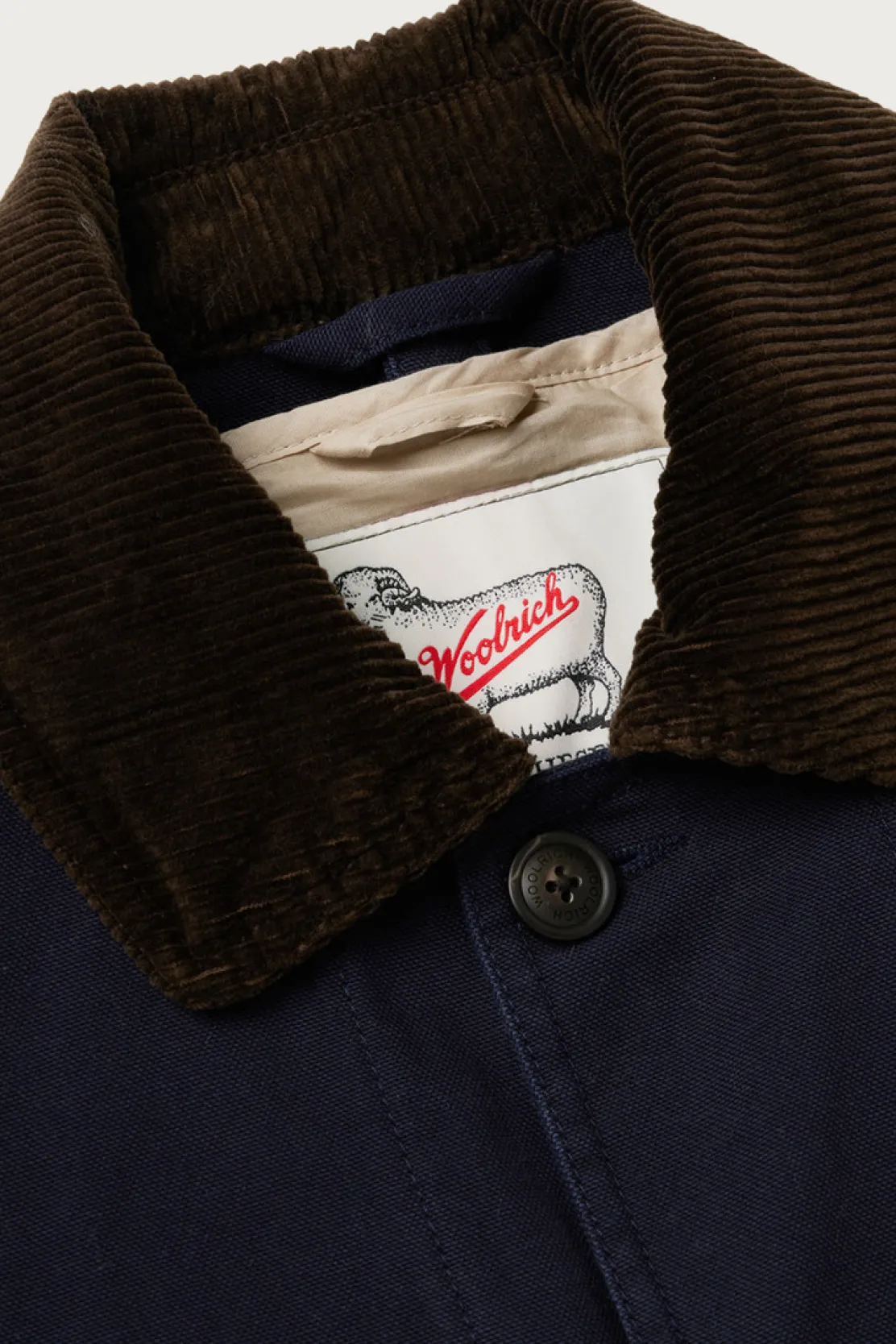 Giacche|One Of These Days / Woolrich>Woolrich Giacca 3 In 1 In Puro Cotone - One Of These Days / Navy