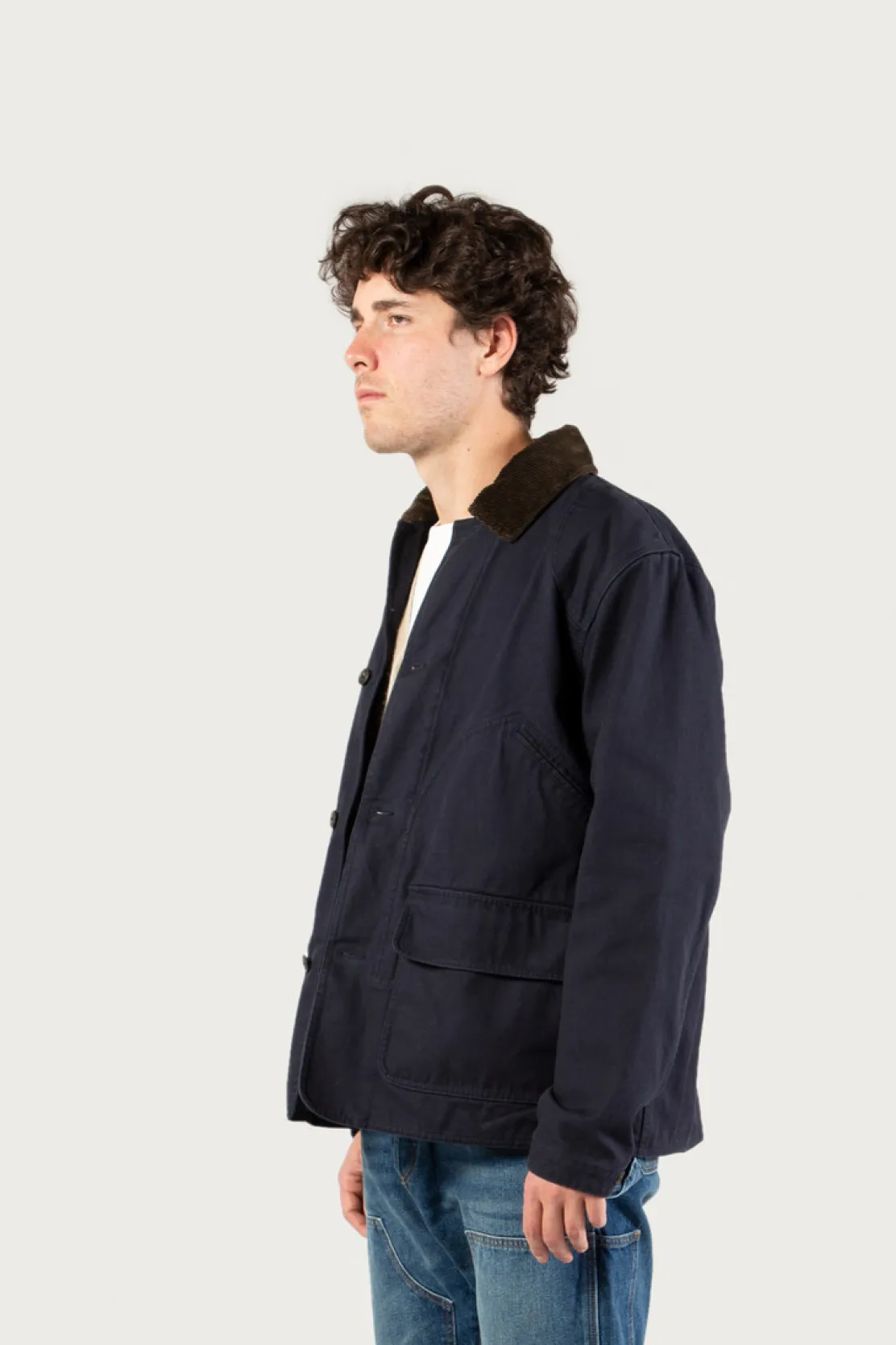 Giacche|One Of These Days / Woolrich>Woolrich Giacca 3 In 1 In Puro Cotone - One Of These Days / Navy