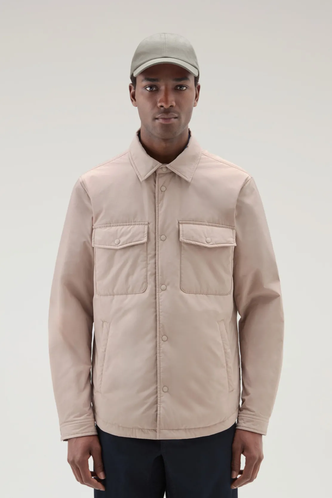 Giacche a camicia>Woolrich Giacca A Camicia Imbottita Alaskan In Urban Touch Rope