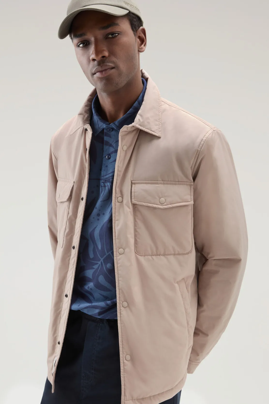 Giacche a camicia>Woolrich Giacca A Camicia Imbottita Alaskan In Urban Touch Rope