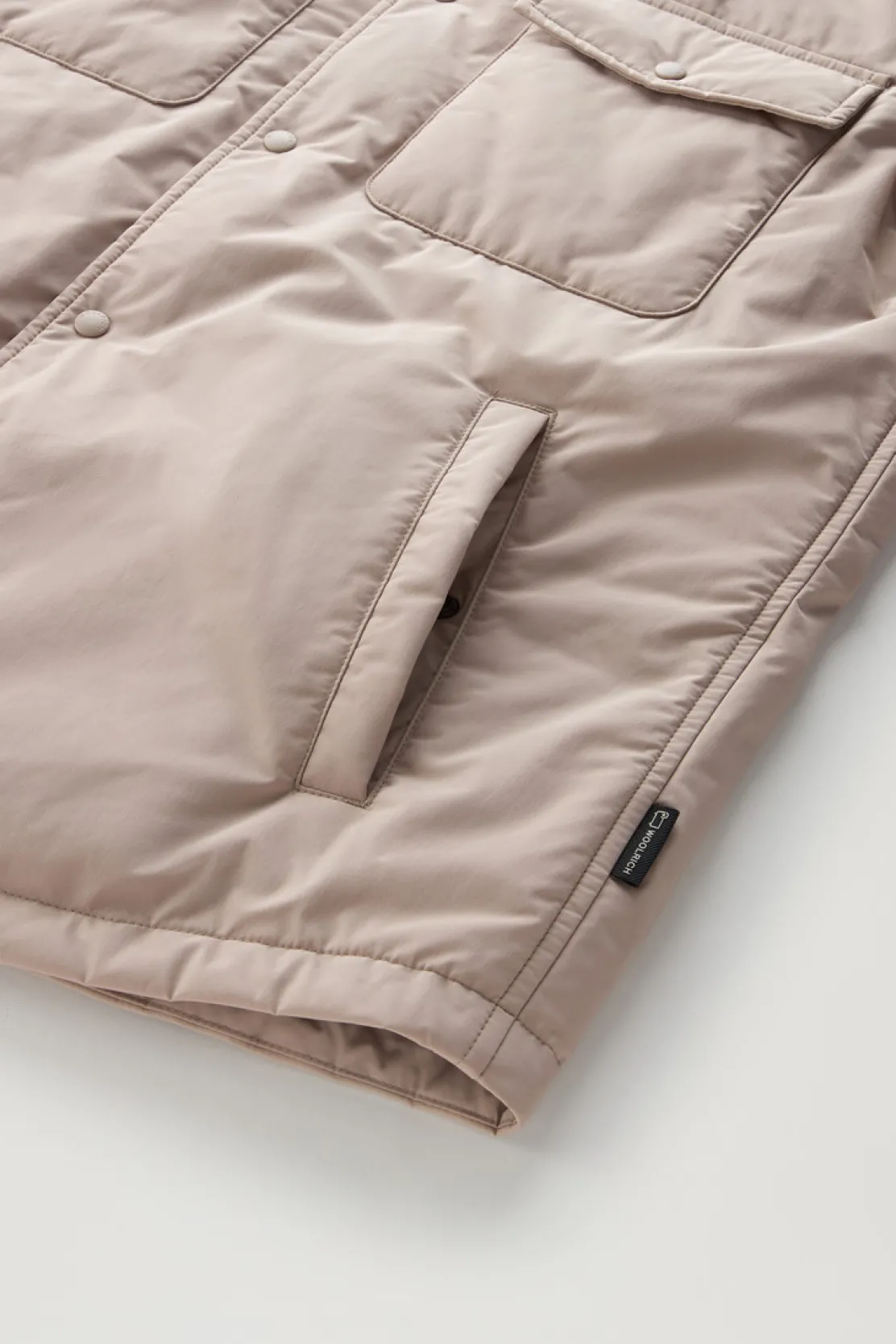 Giacche a camicia>Woolrich Giacca A Camicia Imbottita Alaskan In Urban Touch Rope