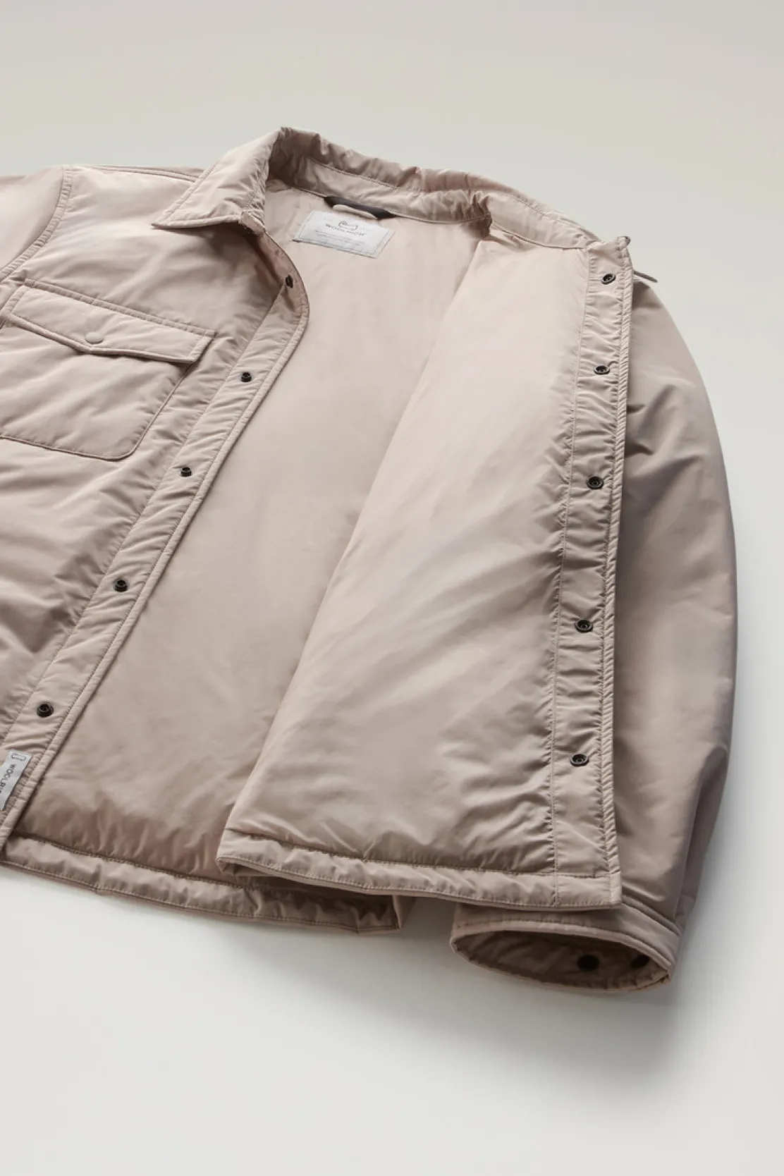 Giacche a camicia>Woolrich Giacca A Camicia Imbottita Alaskan In Urban Touch Rope