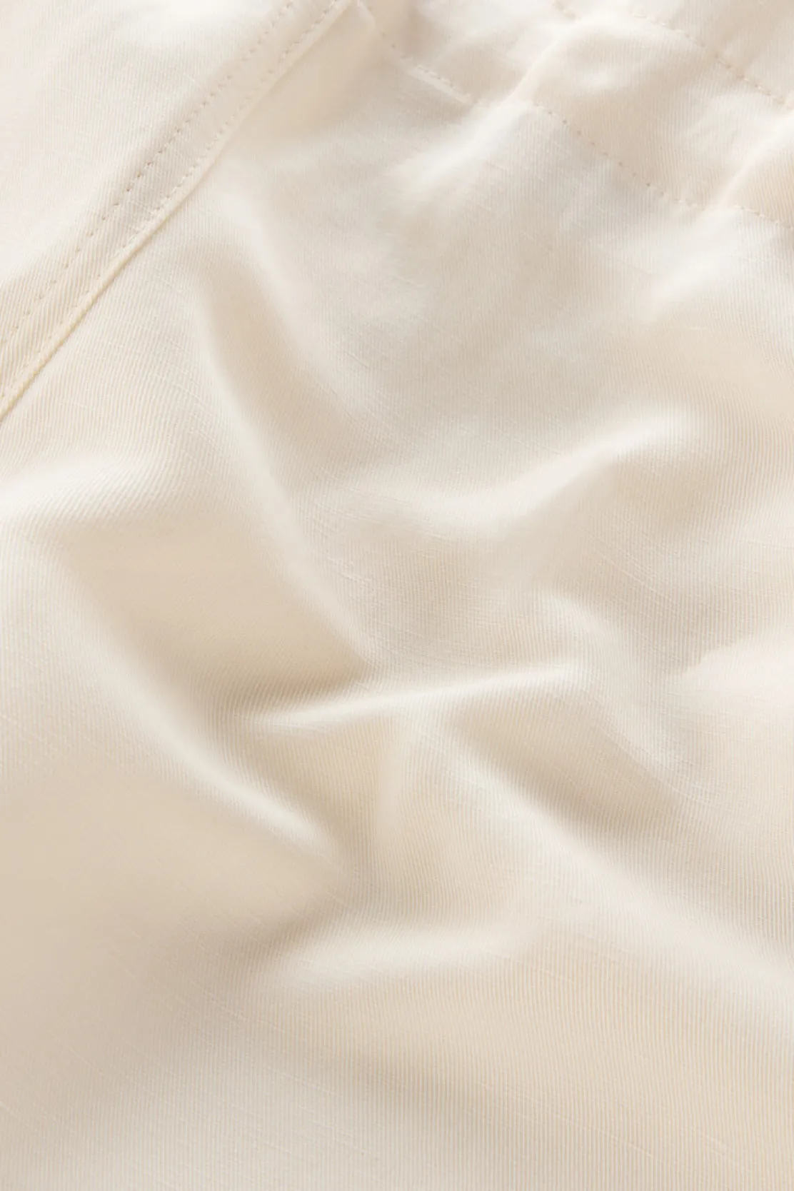 Camicie e giacche a camicia>Woolrich Giacca A Camicia In Misto Lino Plaster White