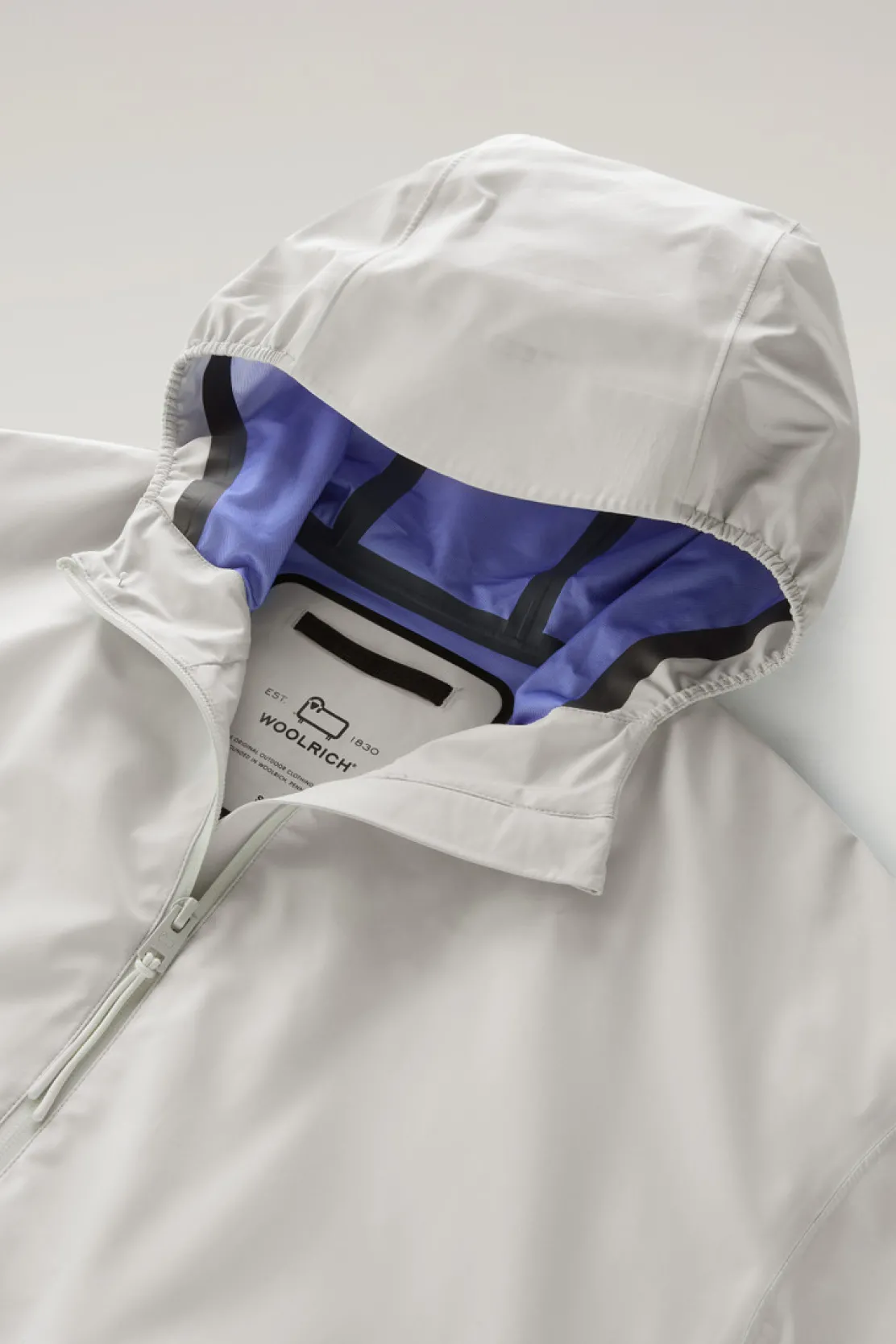 Giacche>Woolrich Giacca In WINDSTOPPER GORE‑TEX Stone