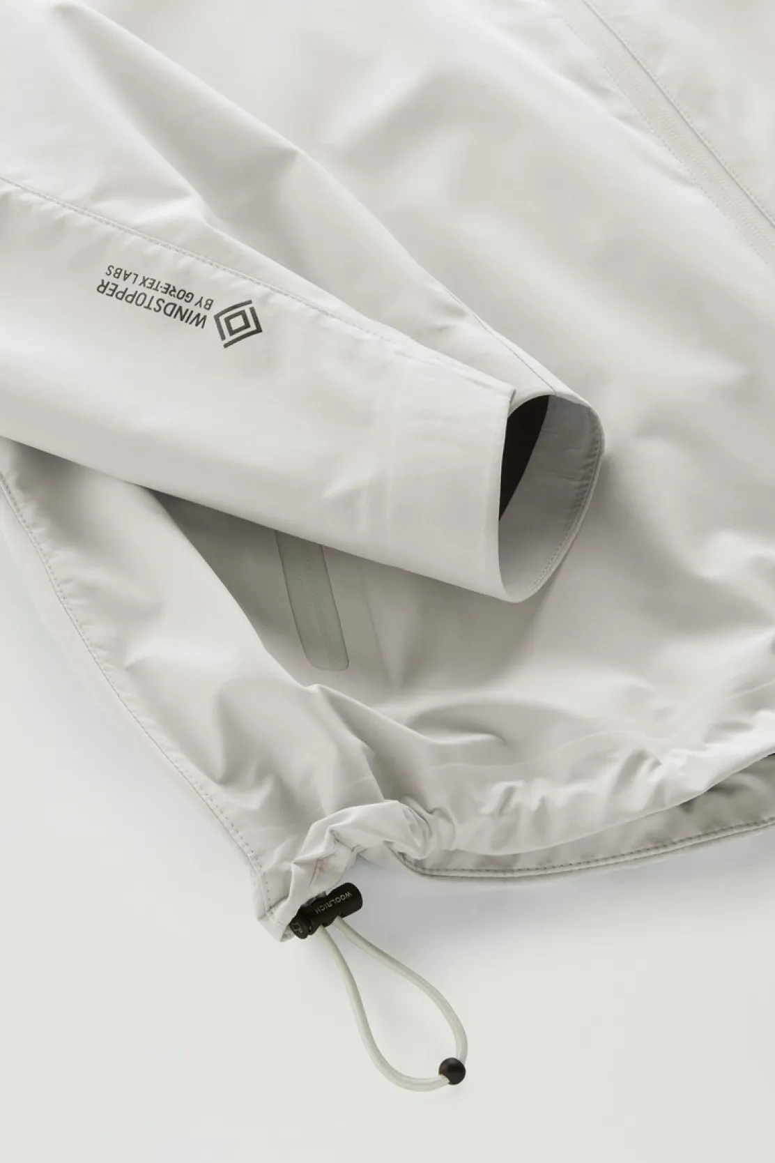 Giacche>Woolrich Giacca In WINDSTOPPER GORE‑TEX Stone