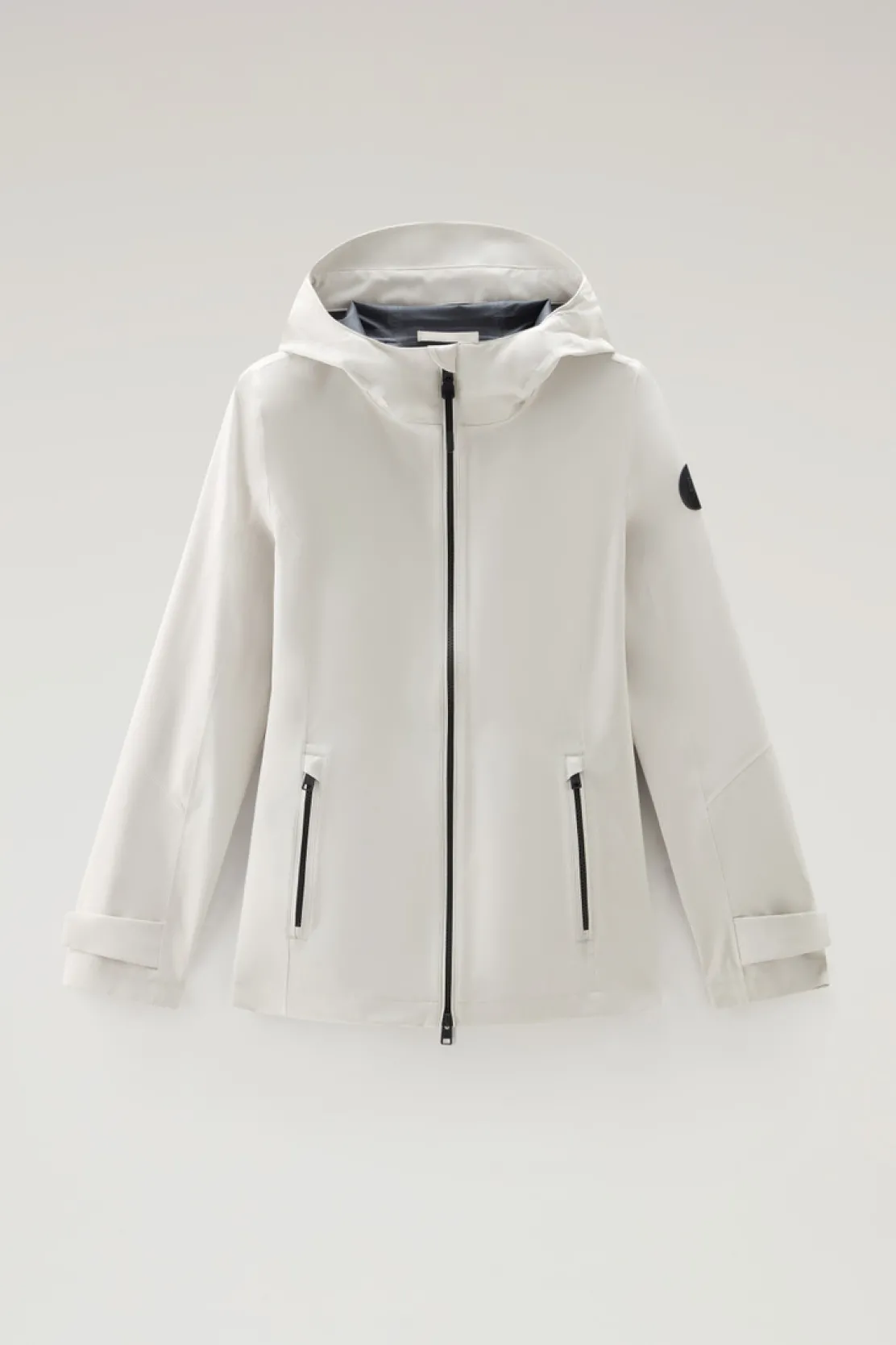 Impermeabili|Giacche>Woolrich Giacca Leavitt Impermeabile Con Cappuccio Light Oak