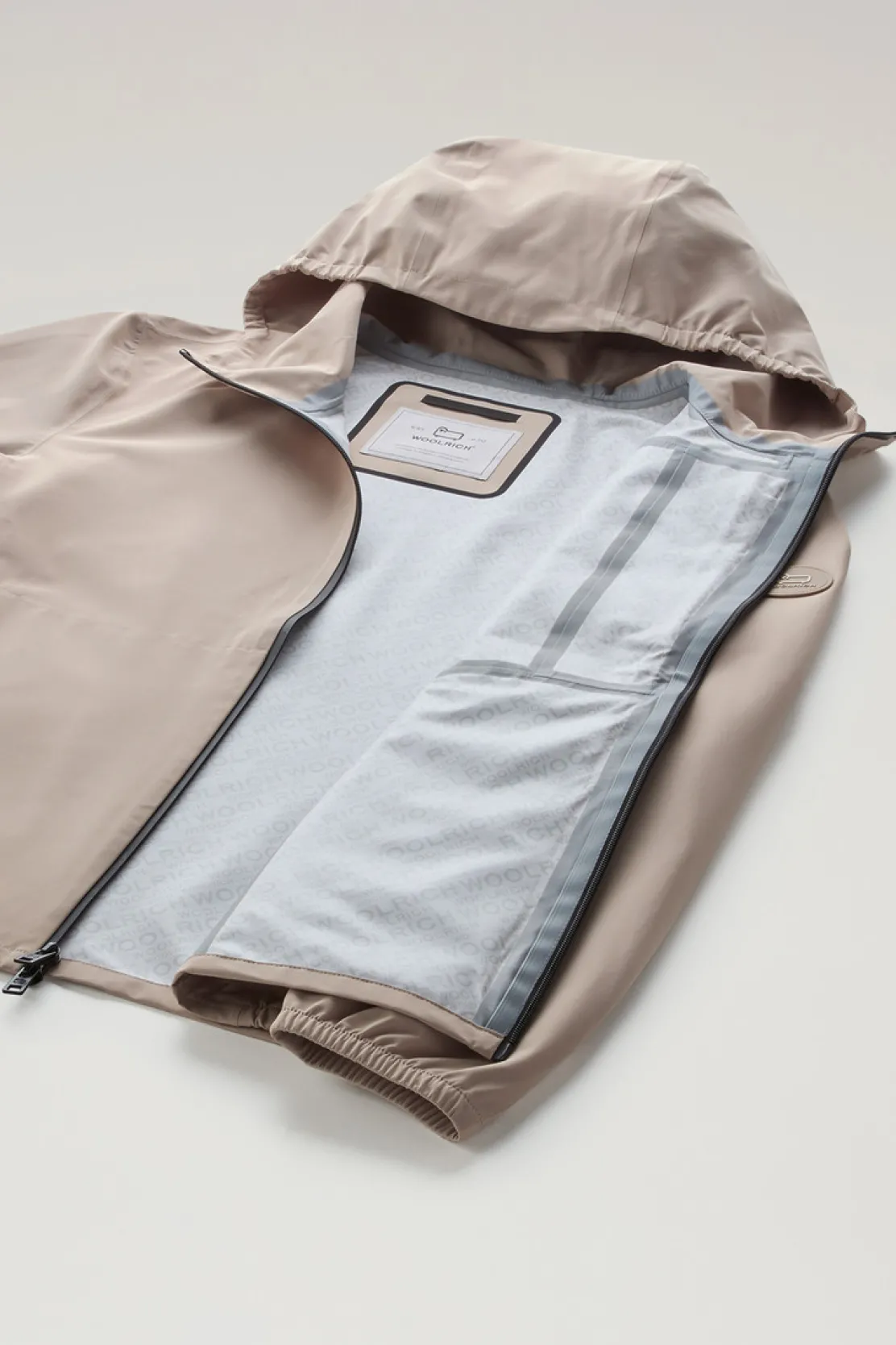 Impermeabili|Giacche>Woolrich Giacca Pacific Impermeabile Con Cappuccio Rope