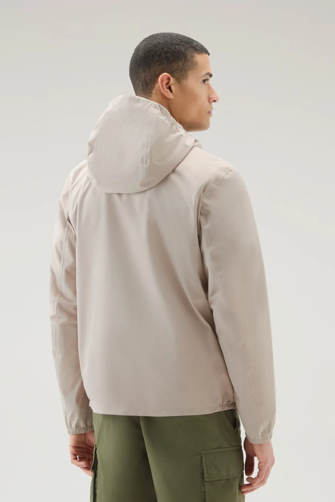 Impermeabili|Giacche>Woolrich Giacca Pacific Impermeabile Con Cappuccio Rope