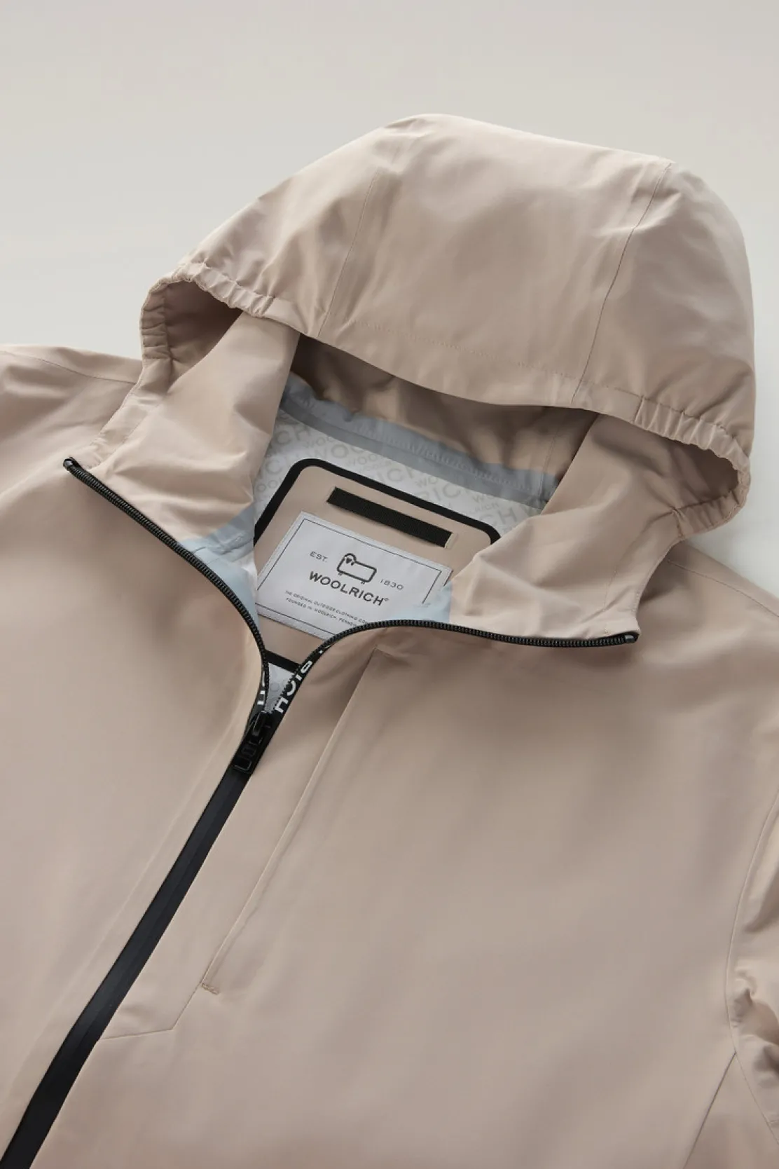 Impermeabili|Giacche>Woolrich Giacca Pacific Impermeabile Con Cappuccio Rope