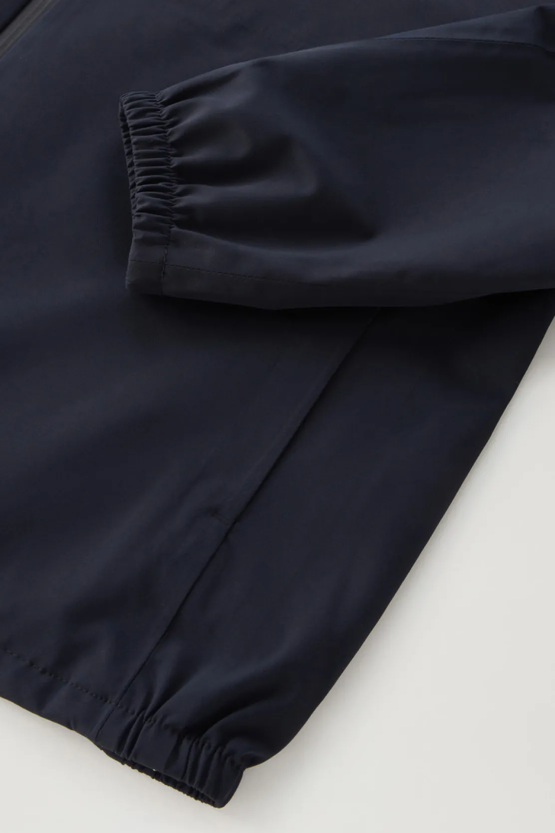 Impermeabili|Giacche>Woolrich Giacca Pacific Impermeabile Con Cappuccio Melton Blue