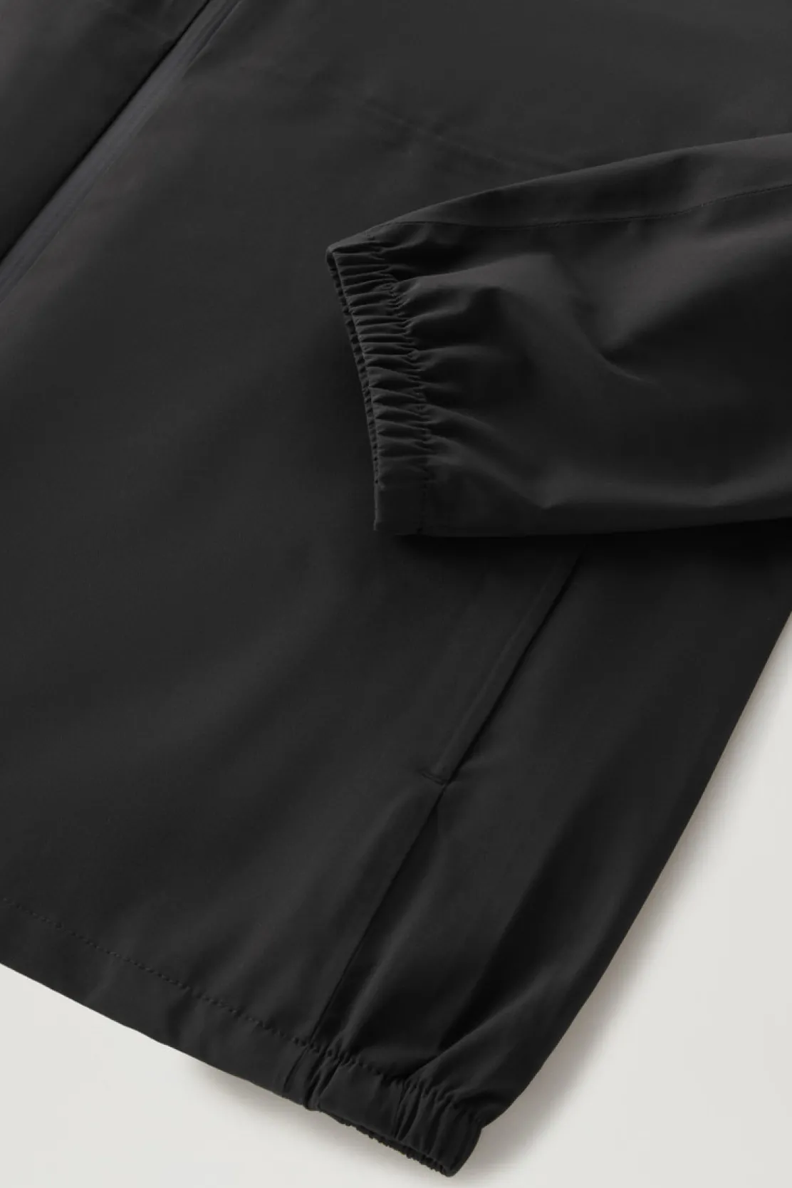 Impermeabili|Giacche>Woolrich Giacca Pacific Impermeabile Con Cappuccio Black