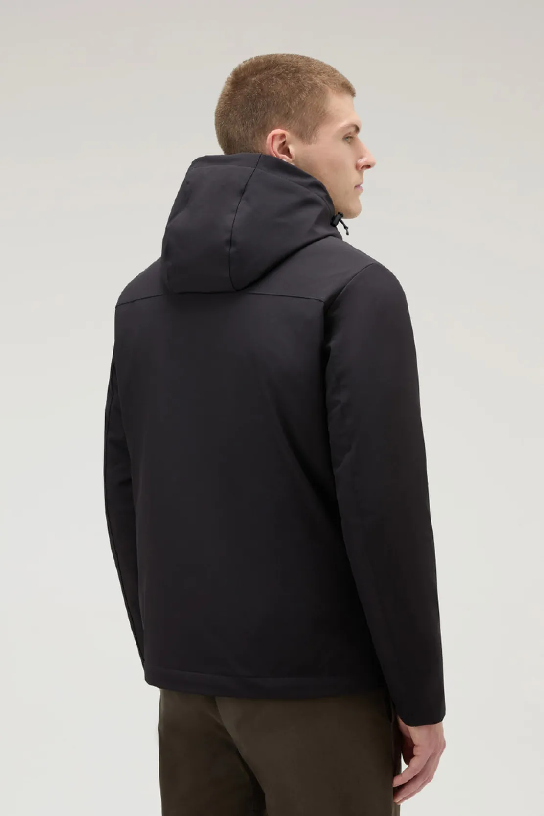 Impermeabili|Giacche>Woolrich Giacca Pacific In Tech Softshell Black
