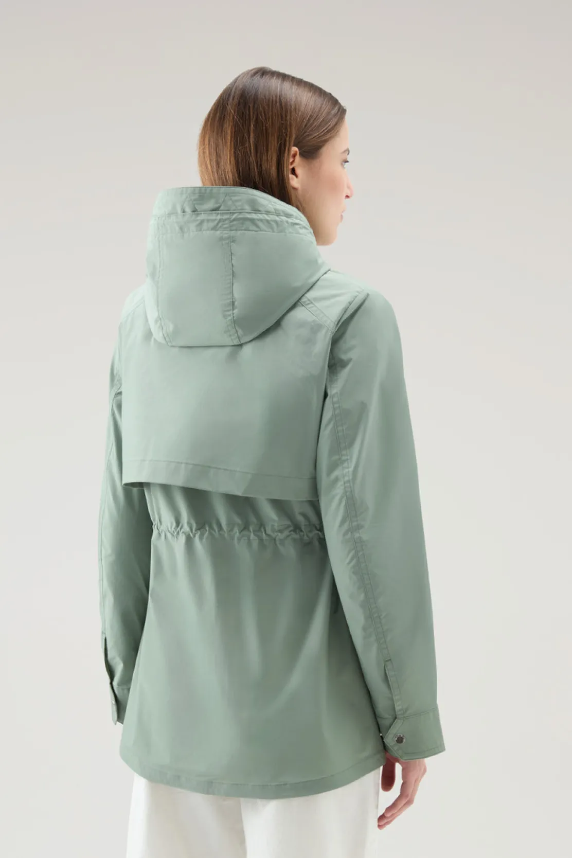Giacche>Woolrich Giacca Summer In Urban Touch Sage