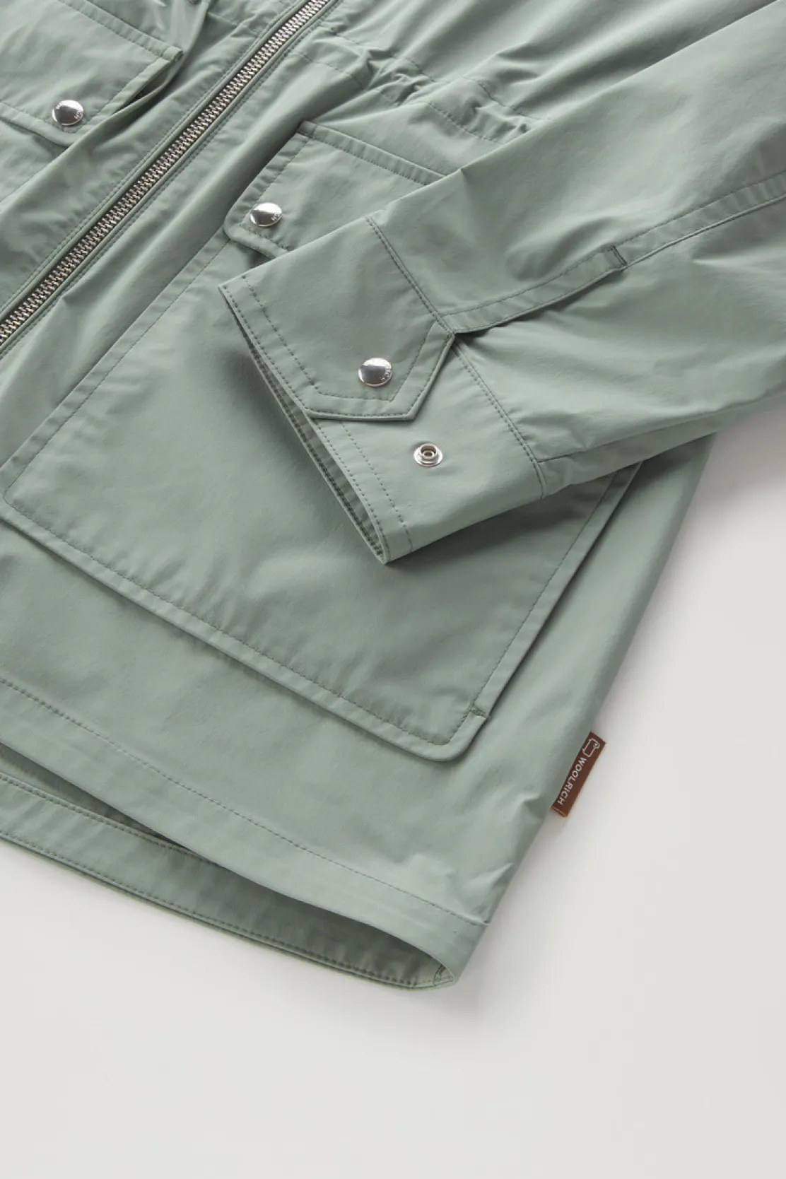 Giacche>Woolrich Giacca Summer In Urban Touch Sage