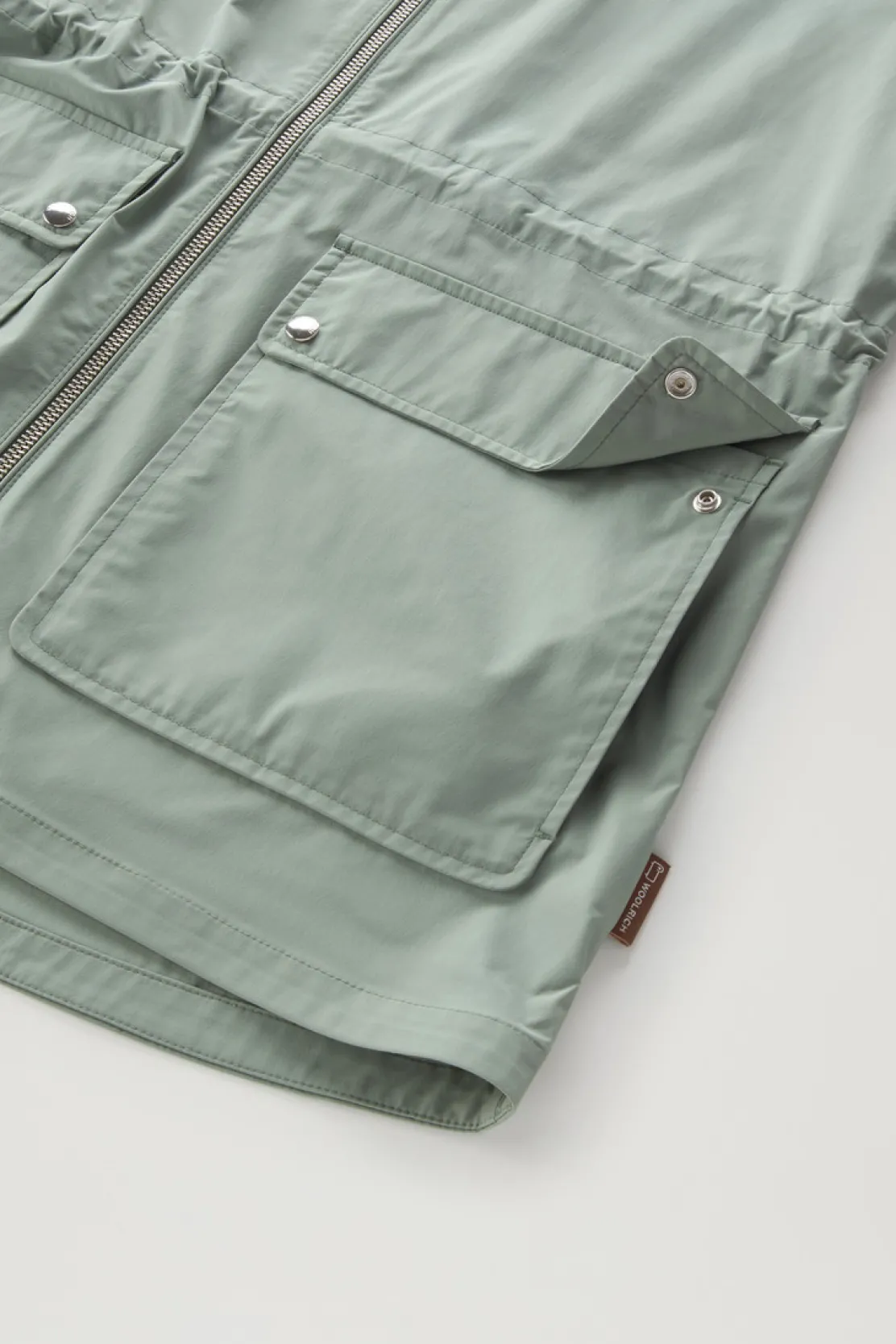 Giacche>Woolrich Giacca Summer In Urban Touch Sage