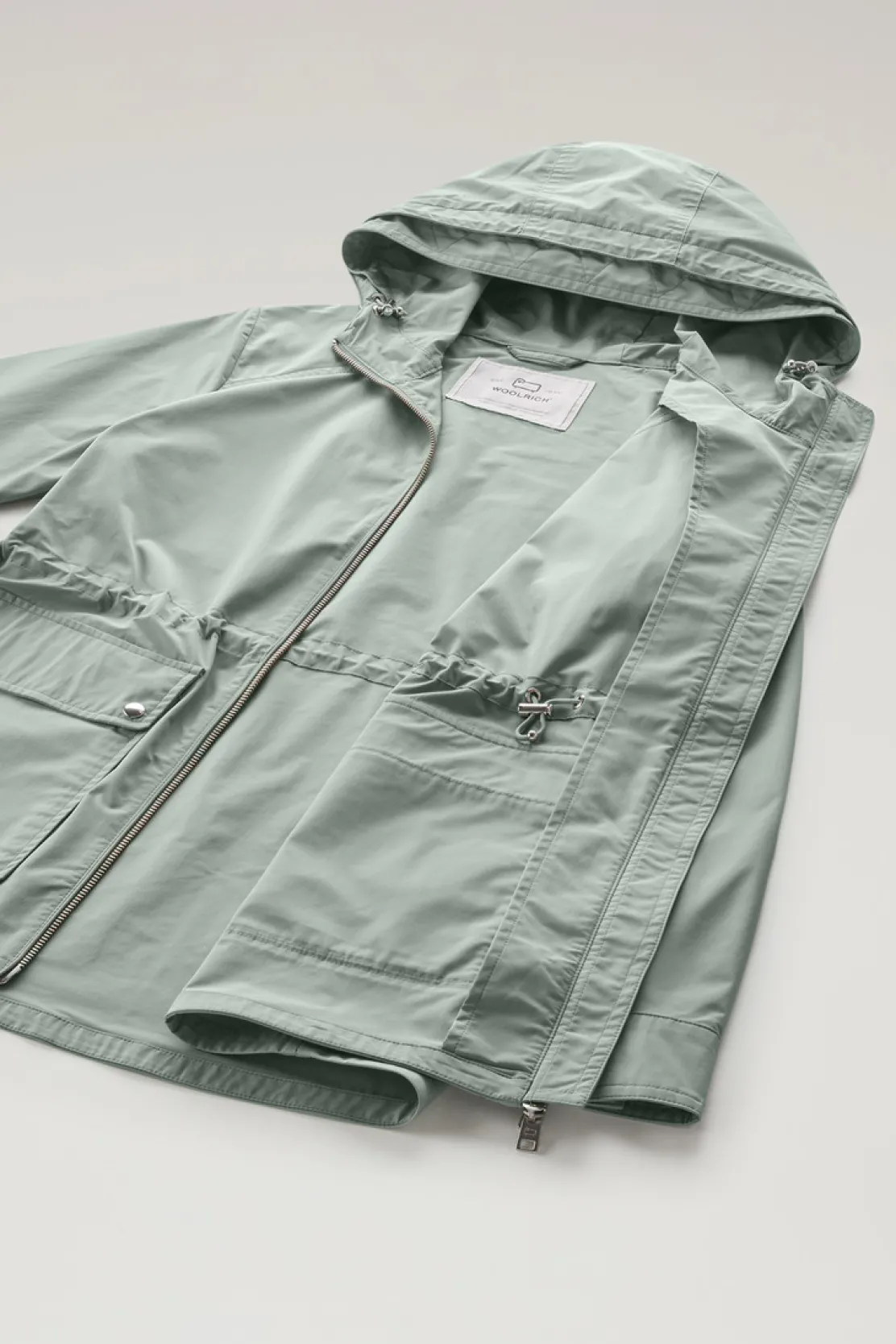 Giacche>Woolrich Giacca Summer In Urban Touch Sage
