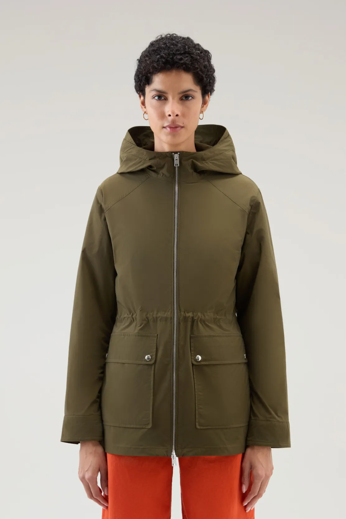 Giacche>Woolrich Giacca Summer In Urban Touch Dark Green