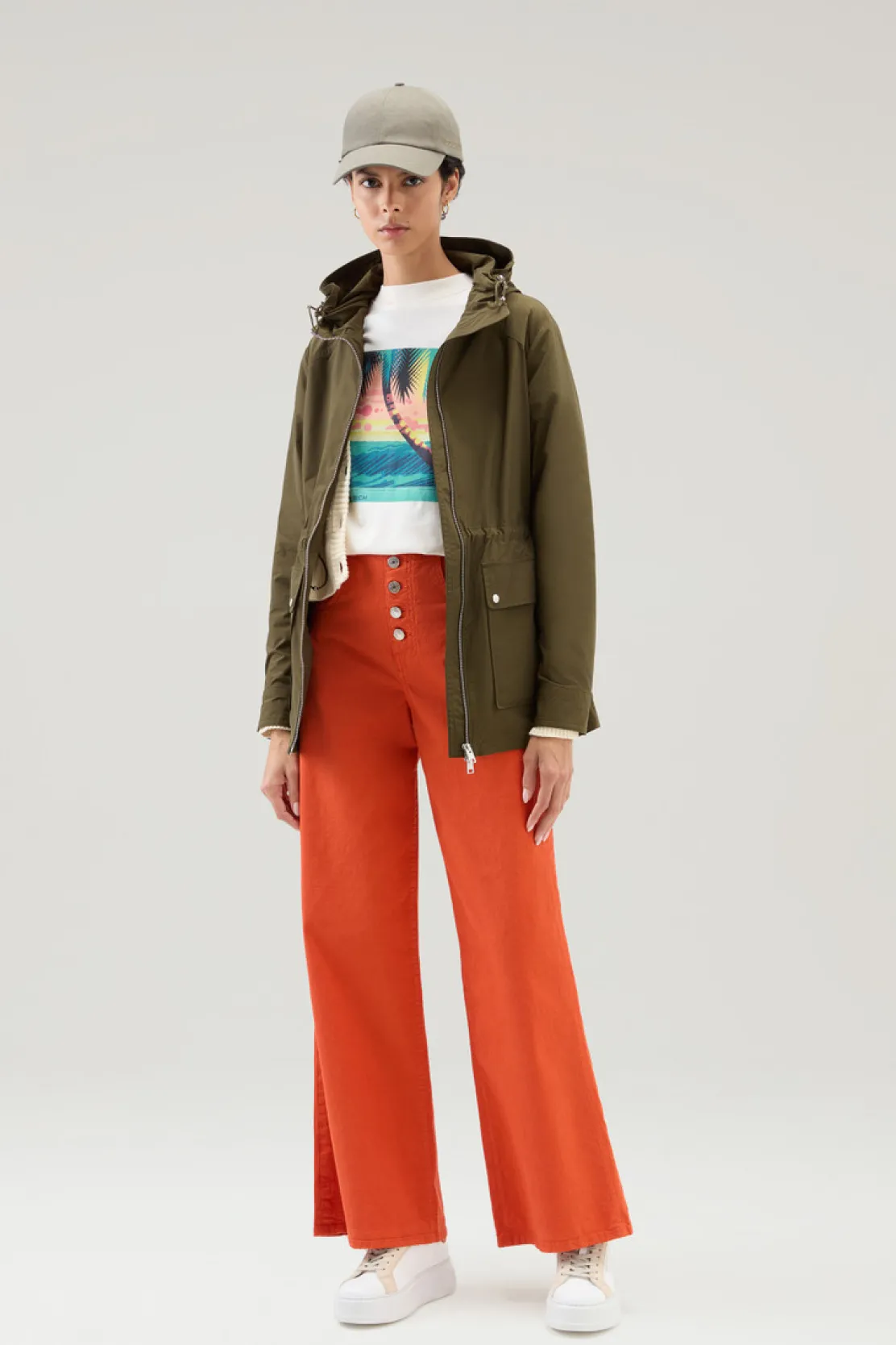 Giacche>Woolrich Giacca Summer In Urban Touch Dark Green