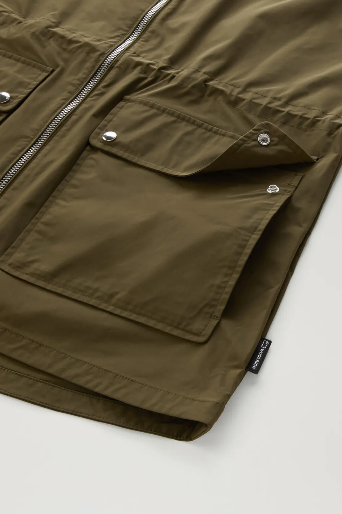 Giacche>Woolrich Giacca Summer In Urban Touch Dark Green