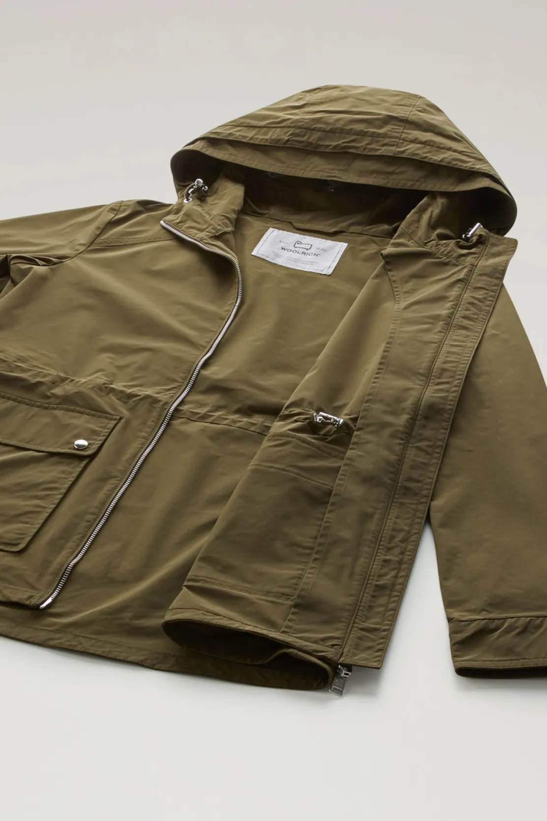Giacche>Woolrich Giacca Summer In Urban Touch Dark Green