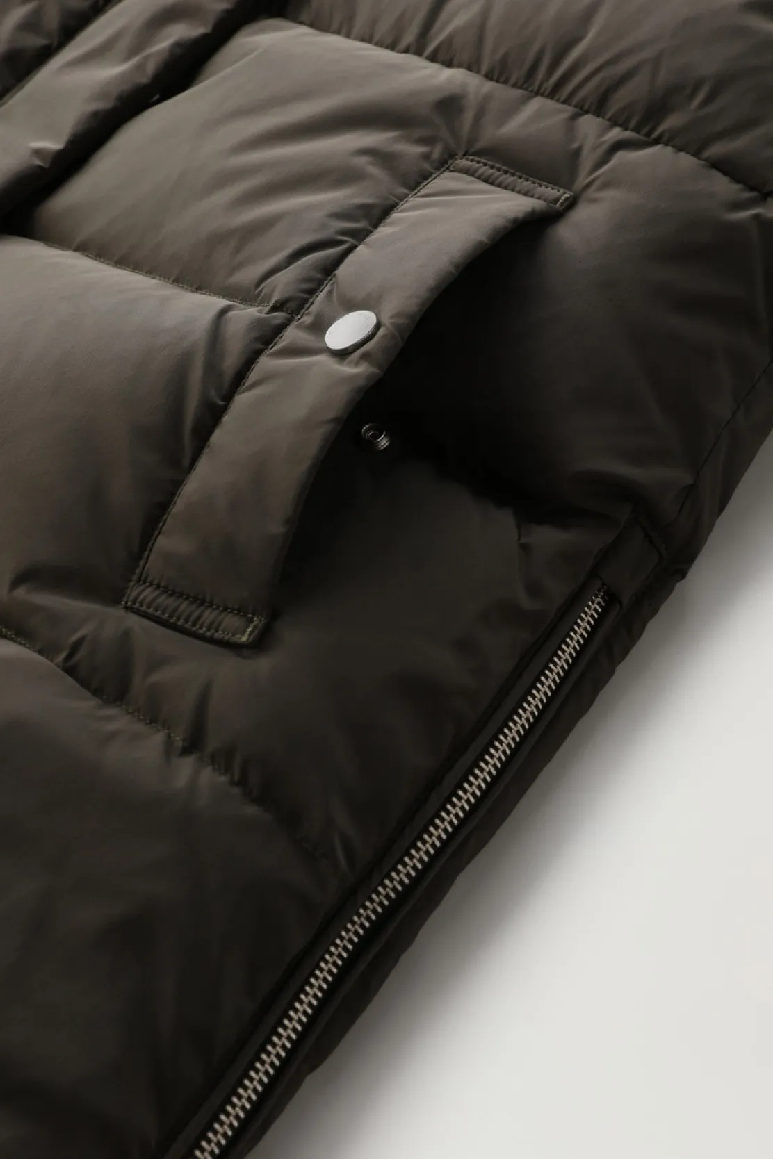 Gilet>Woolrich Gilet Alsea Imbottito Dark Green