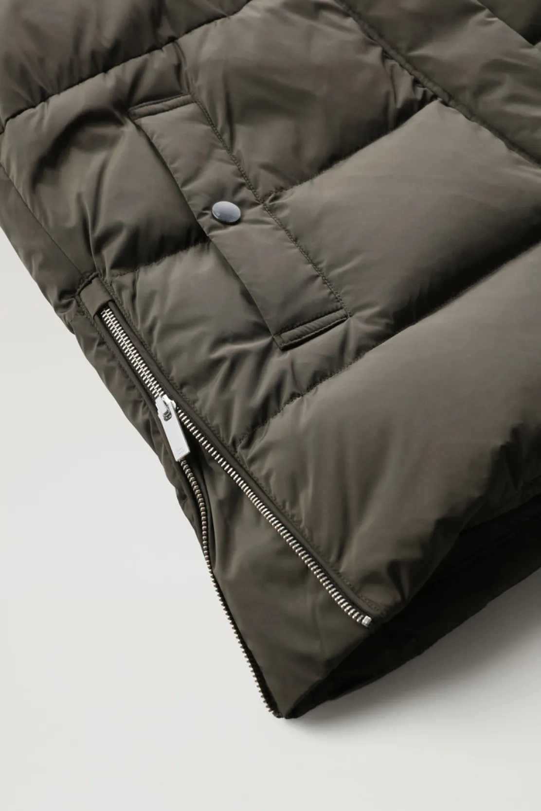 Gilet>Woolrich Gilet Alsea Imbottito Dark Green