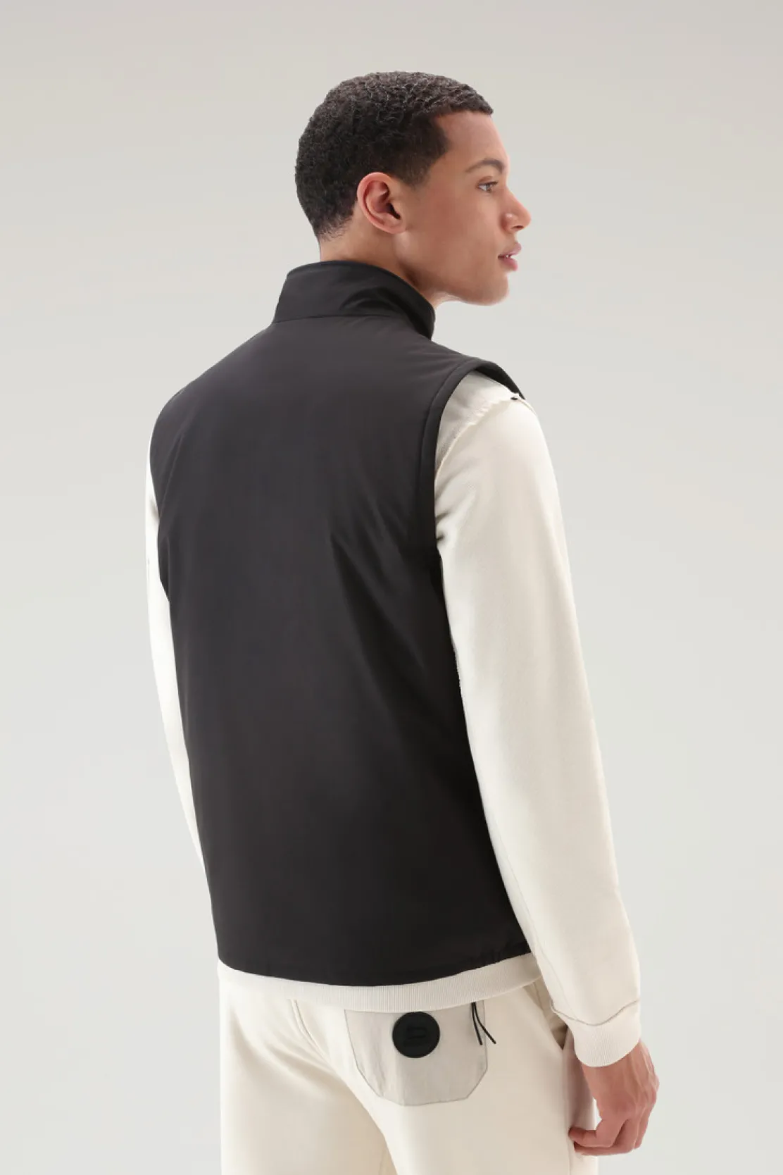 Gilet>Woolrich Gilet Pacific Imbottito Black