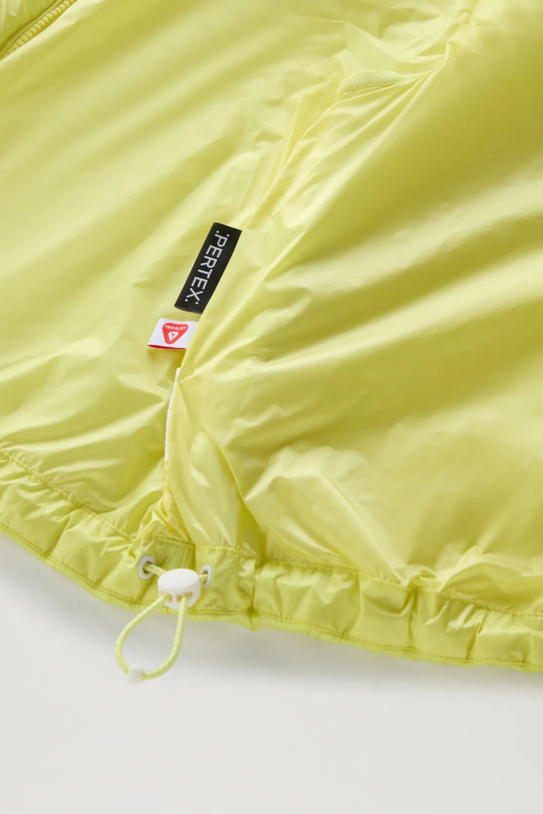 Gilet>Woolrich Gilet Trapuntato In Pertex Quantum Riciclato Con Cappuccio Sunny Lemon