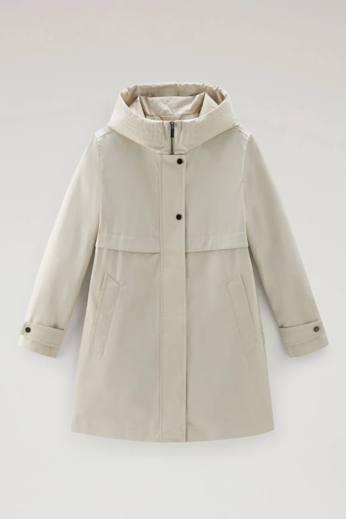 Parka>Woolrich Havice Parka Leggero In Best Cotton Light Oak