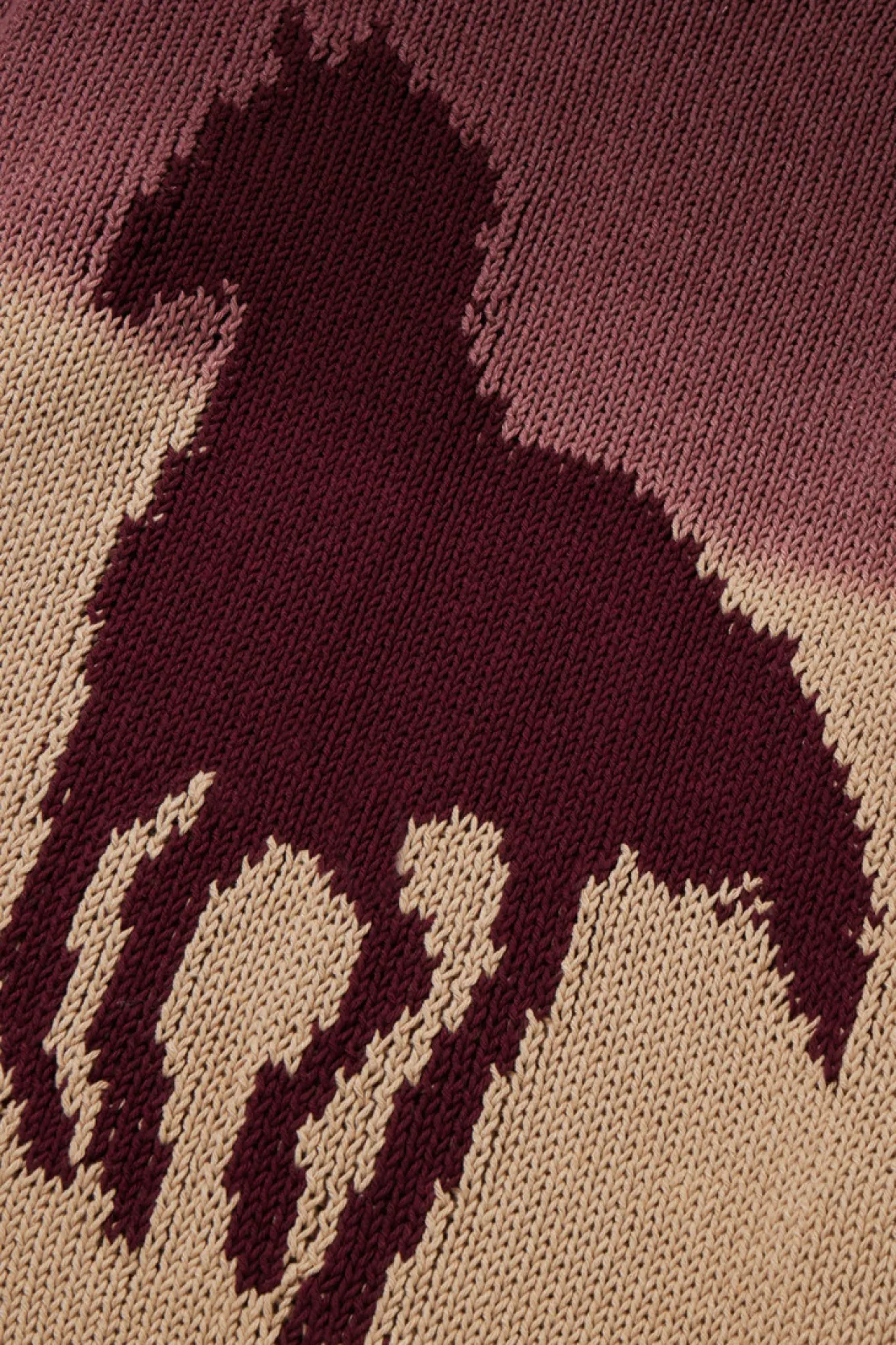 One Of These Days / Woolrich|Maglieria>Woolrich Maglia Girocollo In Misto Cotone Con Effetto Ombré - One Of These Days / Sand