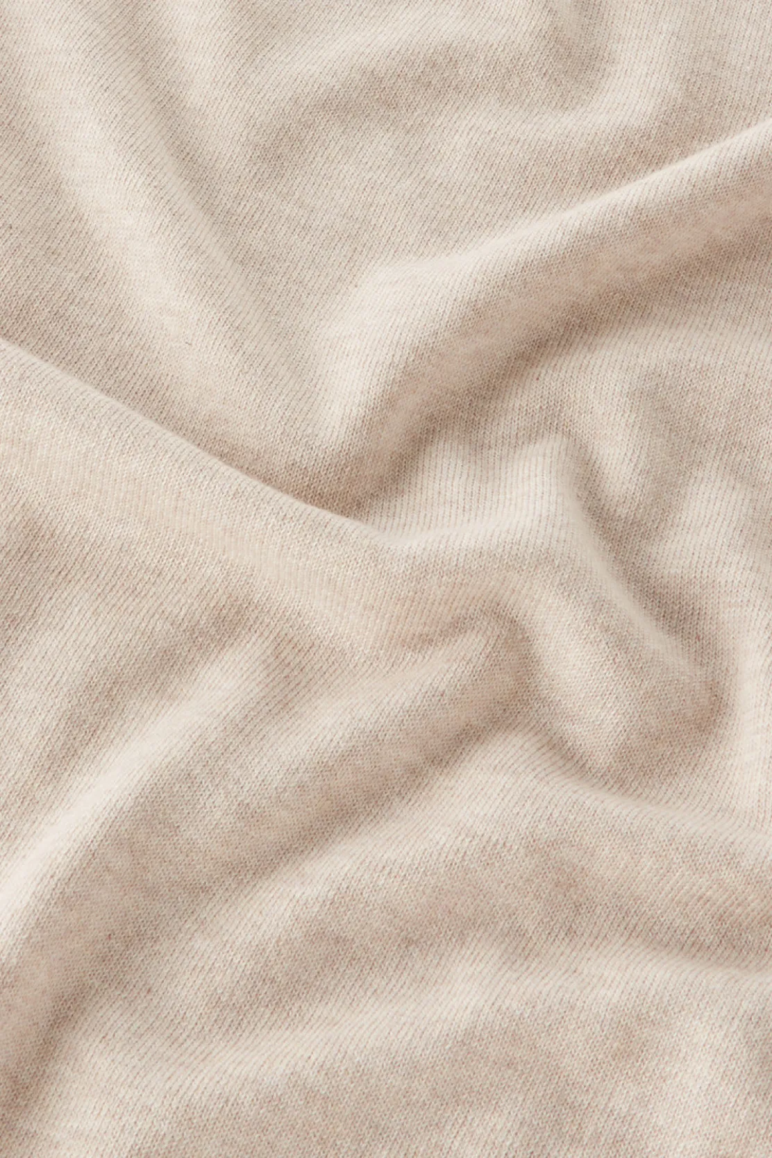Maglieria>Woolrich Maglia Girocollo In Puro Cotone Beige Melange
