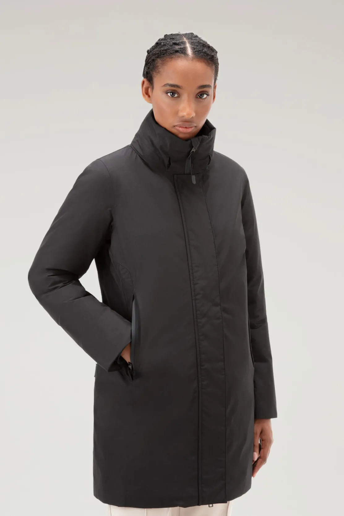 Impermeabili|Parka>Woolrich Marshall Parka Impermeabile In GORE-TEX Black