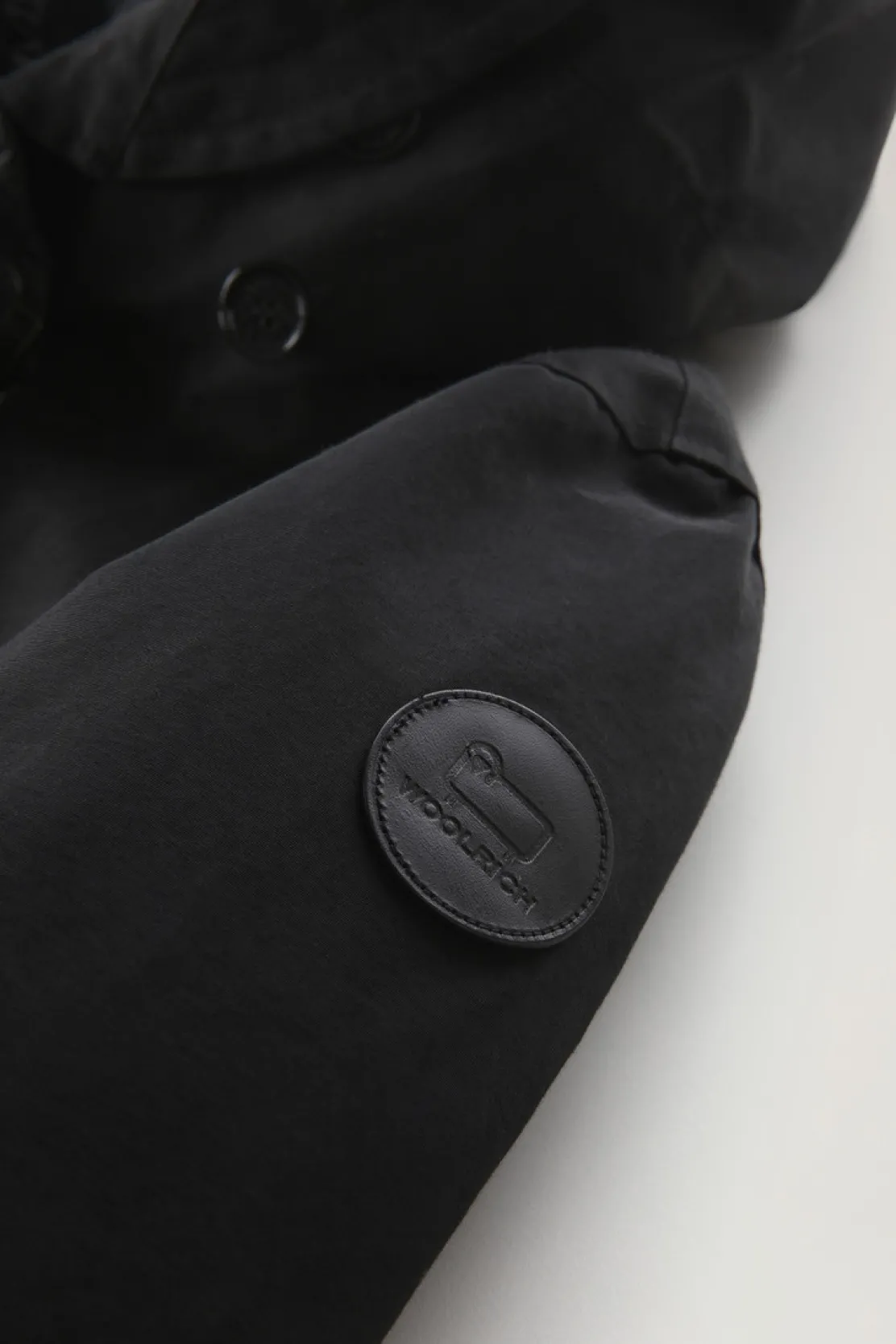 Parka>Woolrich Military Parka Lungo 3 In 1 In Eco Ramar Black