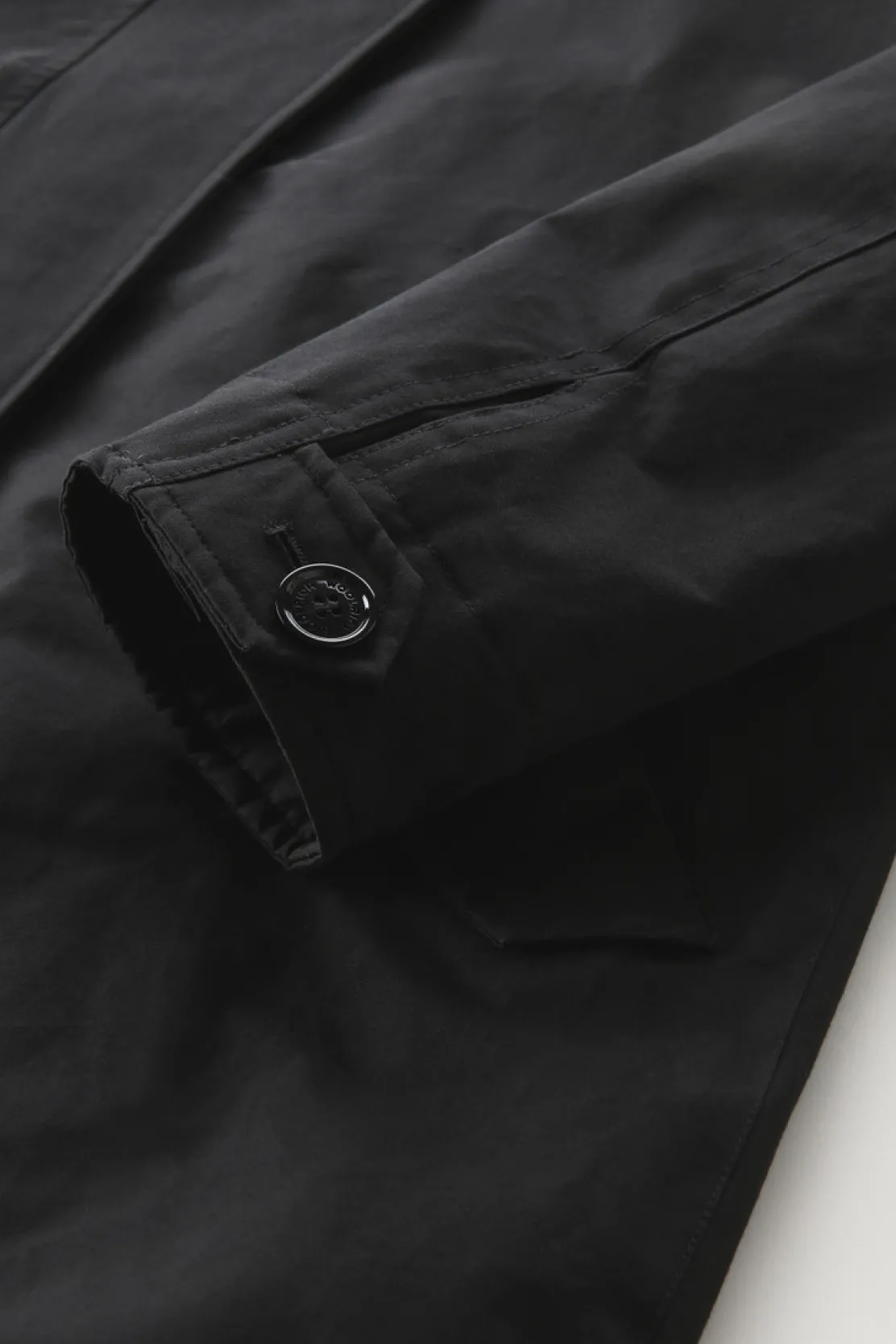 Parka>Woolrich Military Parka Lungo 3 In 1 In Eco Ramar Black