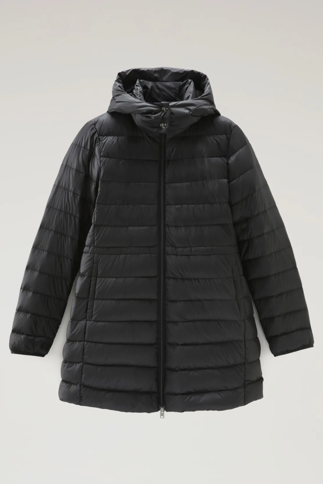 Parka>Woolrich Military Parka Lungo 3 In 1 In Eco Ramar Black