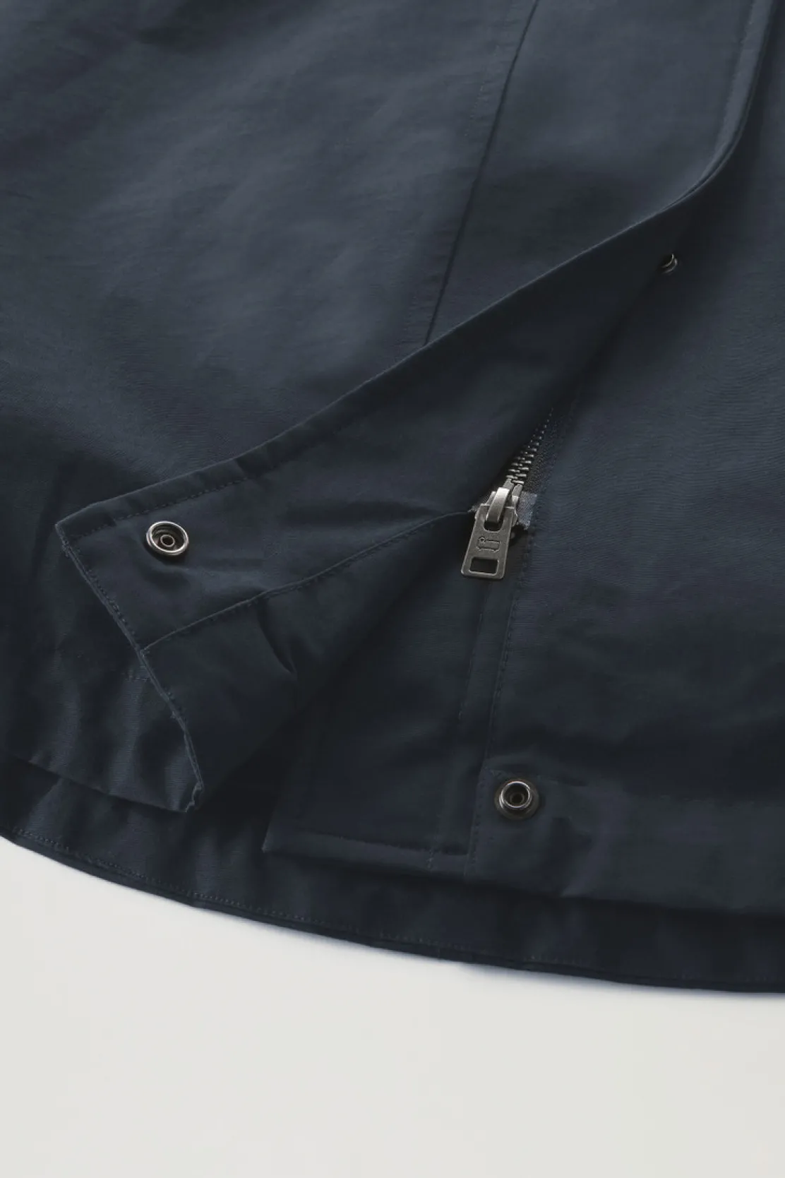 Parka>Woolrich Military Parka Lungo 3 In 1 In Eco Ramar Melton Blue