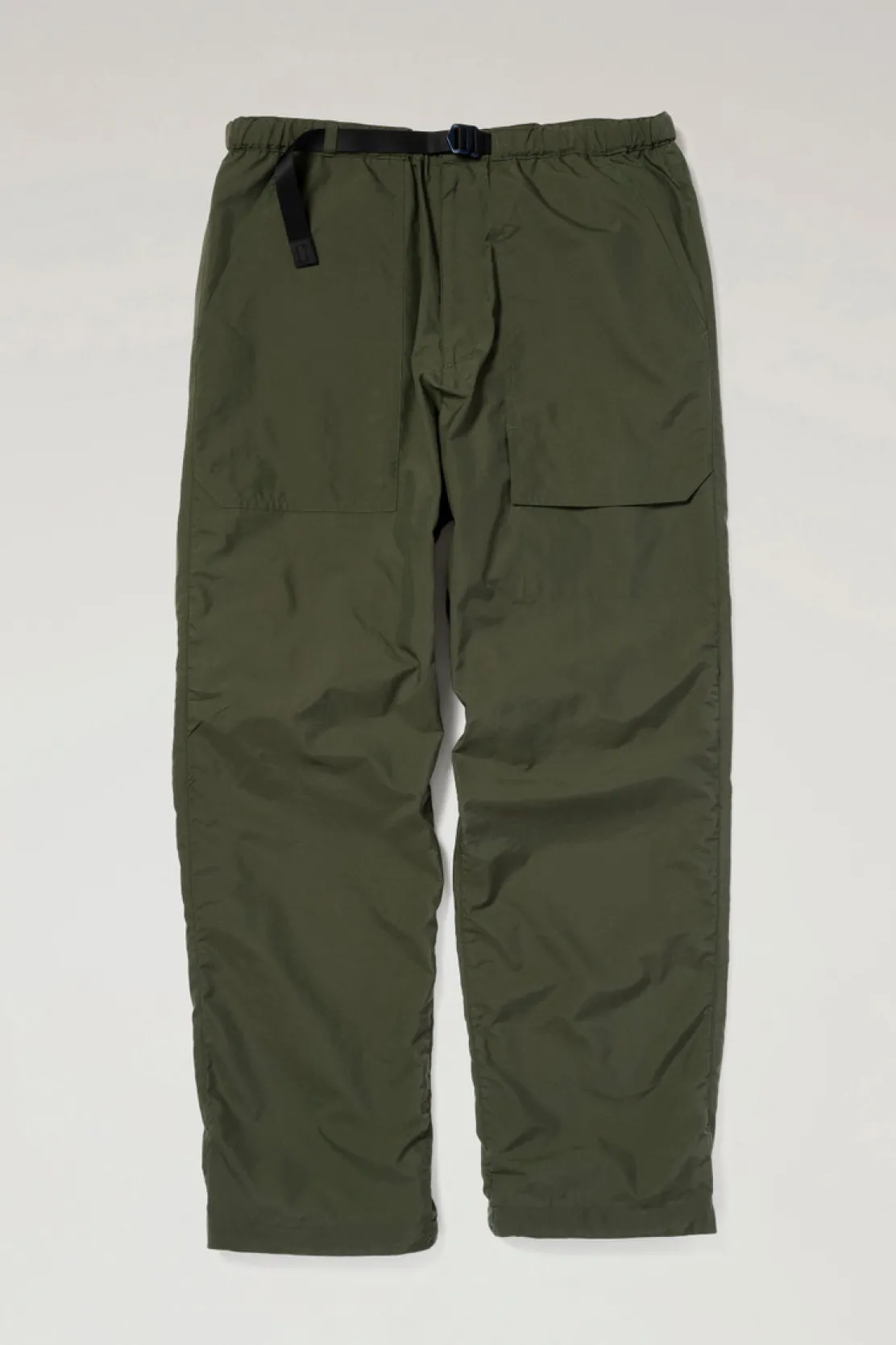 Outdoor Label Designed in Japan|Pantaloni e pantaloncini>Woolrich Pantaloni Ranch In Nylon Riciclato Olive