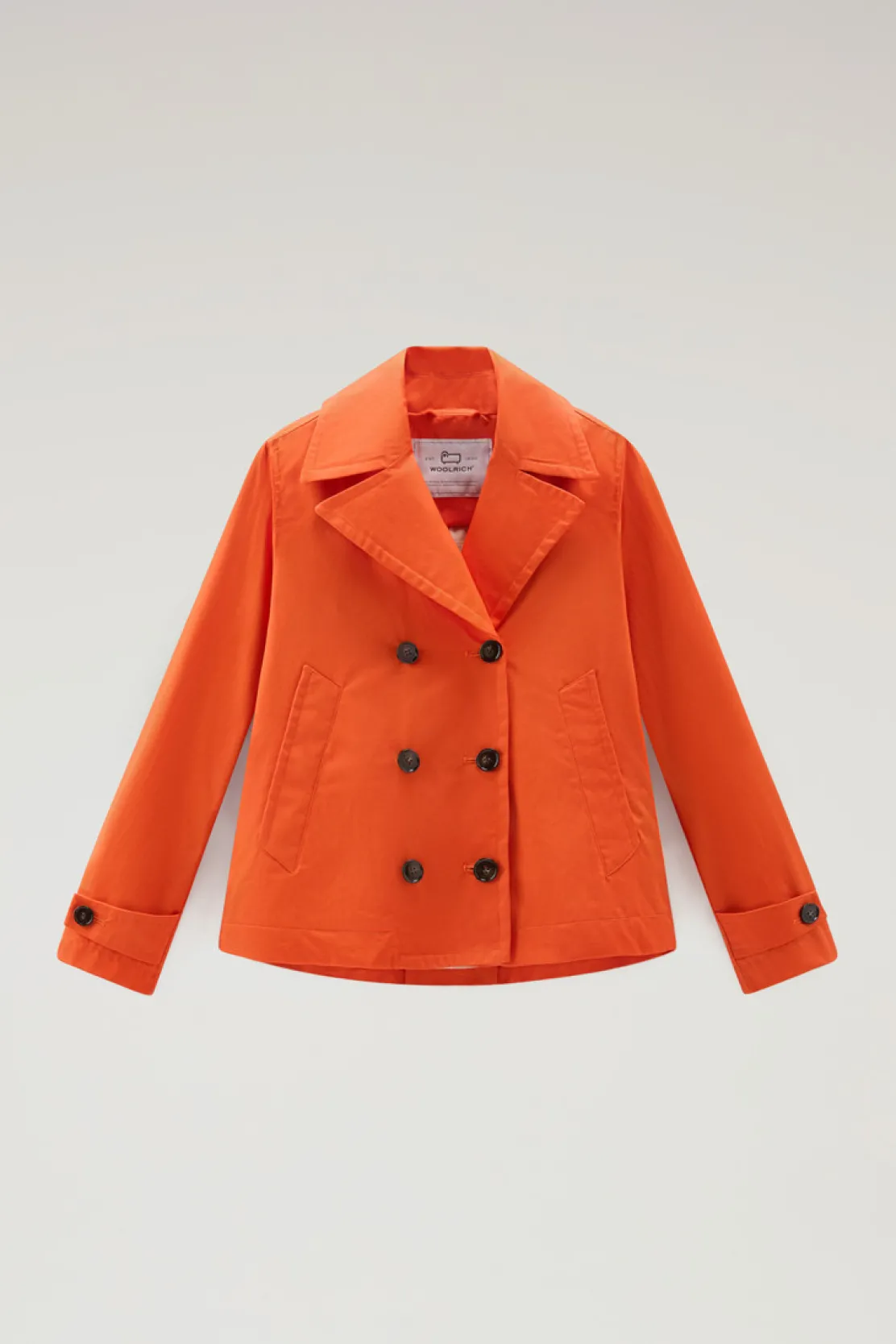 Giacche>Woolrich Peacoat Havice In Best Cotton Koi