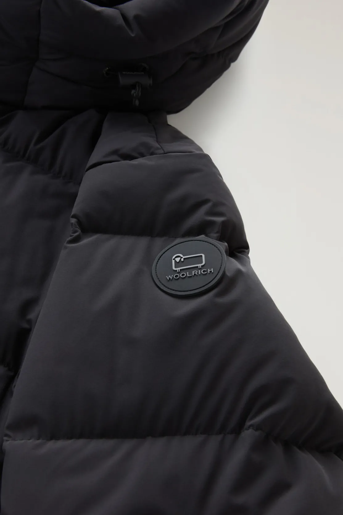 Piumini|Giacche>Woolrich Piumino Sierra Supreme In Nylon Elasticizzato Black