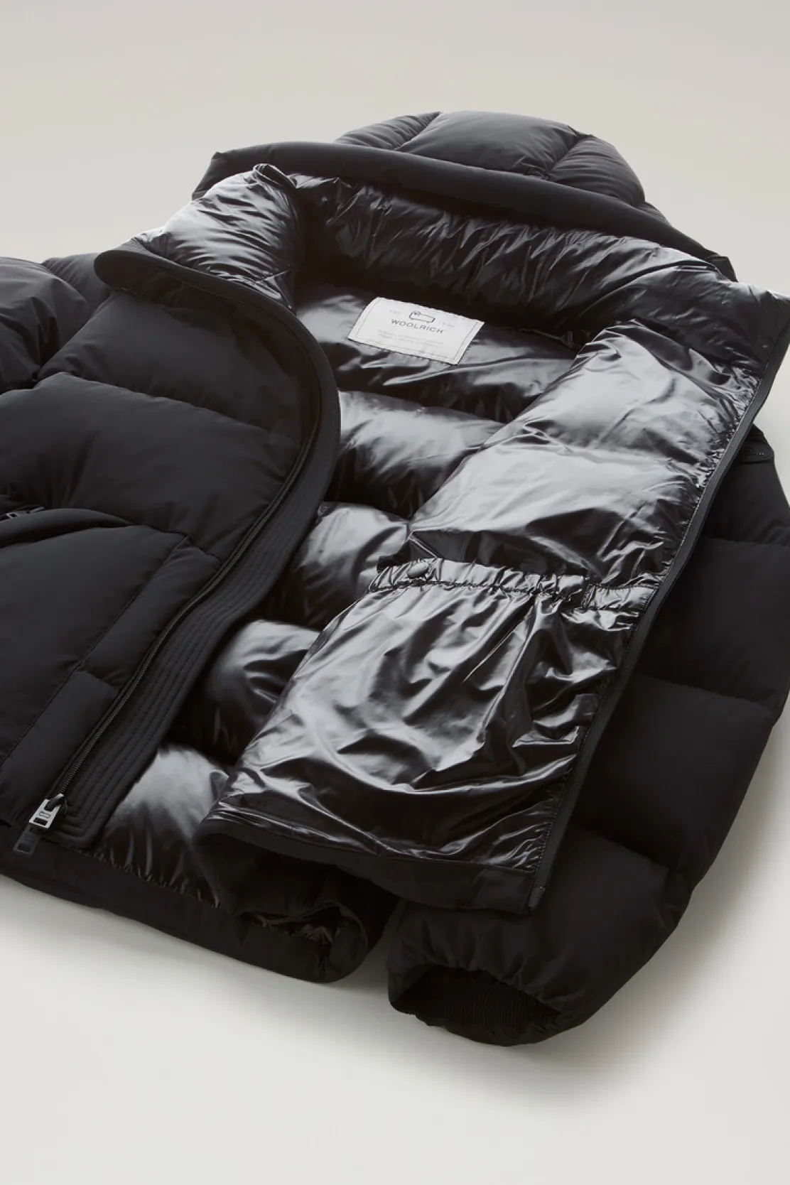 Piumini|Giacche>Woolrich Piumino Sierra Supreme In Nylon Elasticizzato Black