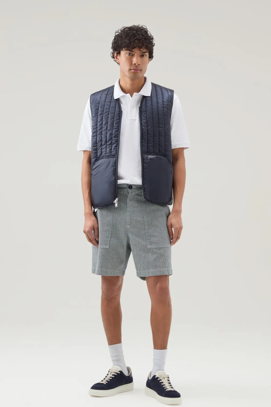 Polo>Woolrich Polo In Piquet Di Puro Cotone Bright White