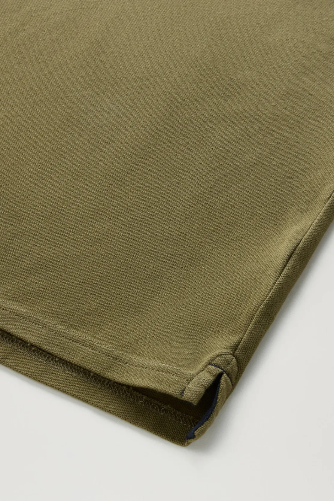 Polo>Woolrich Polo In Piquet Di Puro Cotone Lake Olive