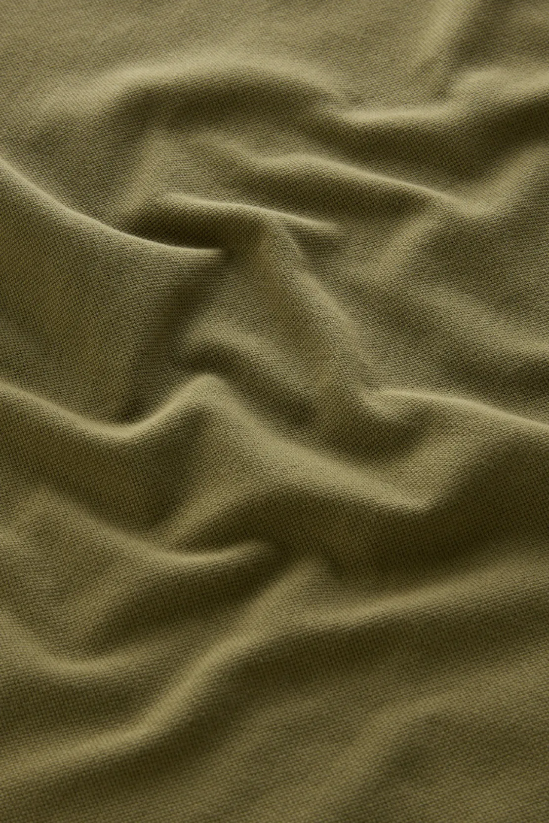 Polo>Woolrich Polo In Piquet Di Puro Cotone Lake Olive