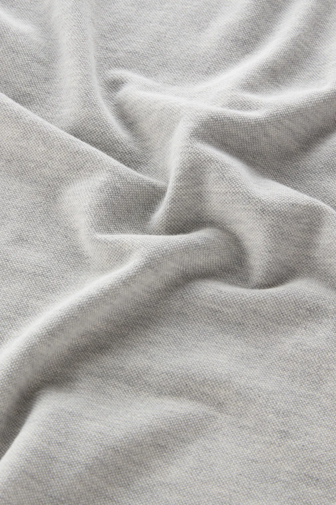 Polo>Woolrich Polo In Piquet Di Puro Cotone Light Grey Melange