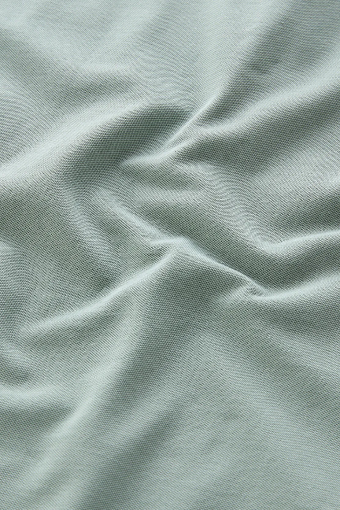 Polo>Woolrich Polo Mackinack Tinta In Capo In Piqué Di Cotone Elasticizzato Sage