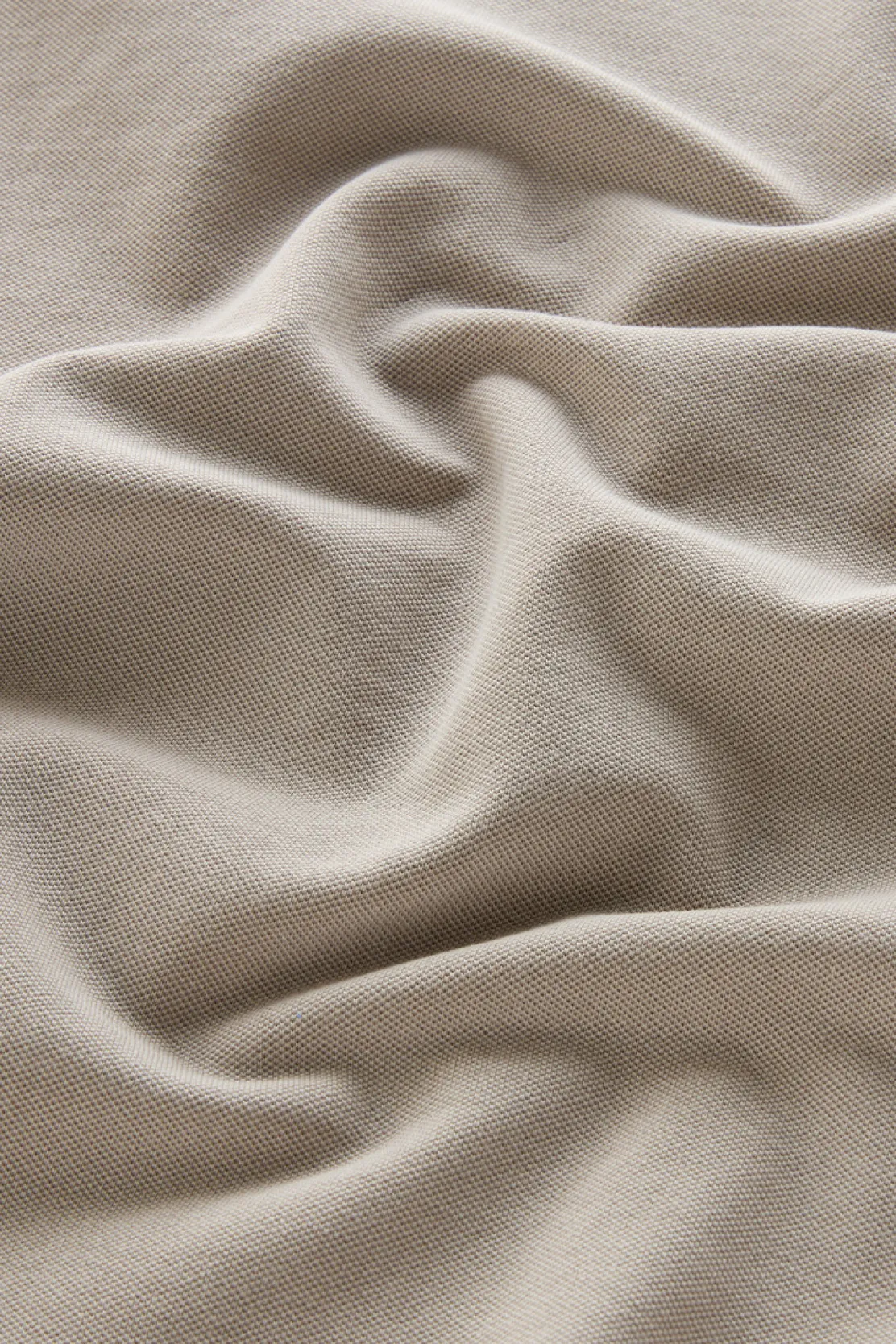 Polo>Woolrich Polo Mackinack Tinta In Capo In Piqué Di Cotone Elasticizzato Rope