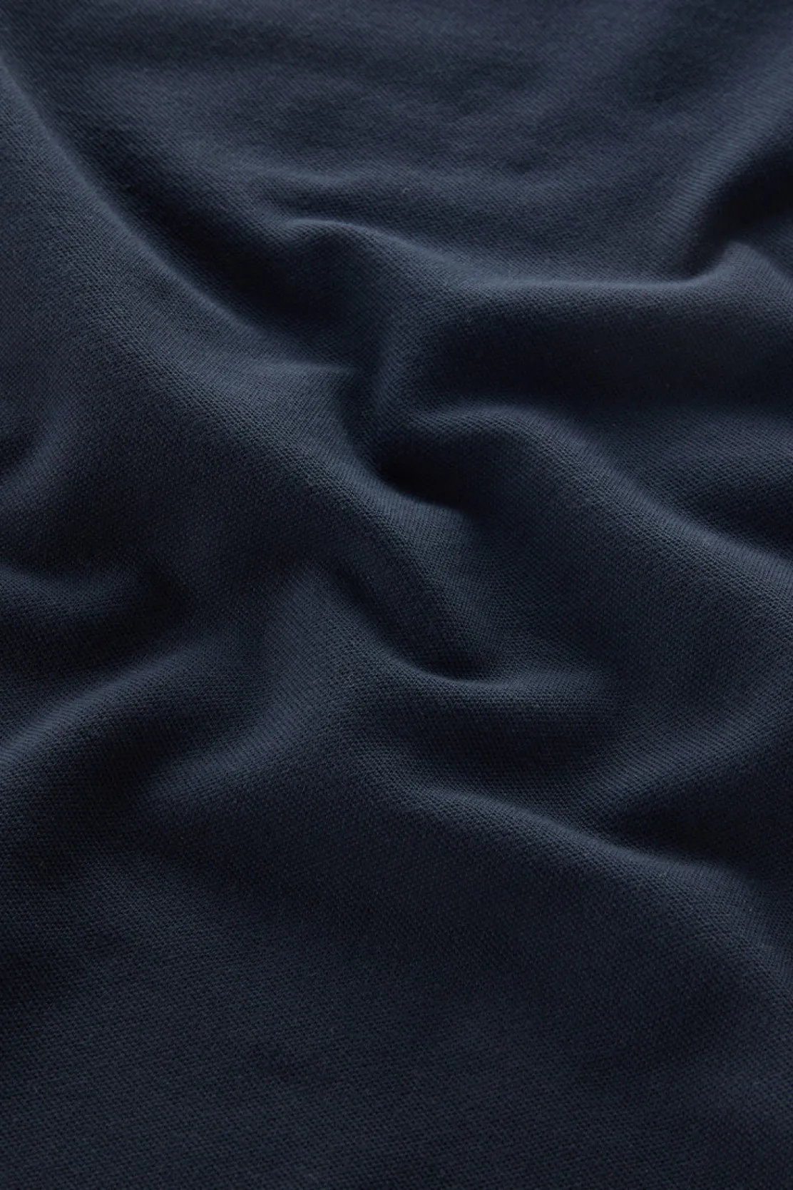 Polo>Woolrich Polo Monterey In Piquet Di Cotone Elasticizzato Con Bordi A Righe Melton Blue