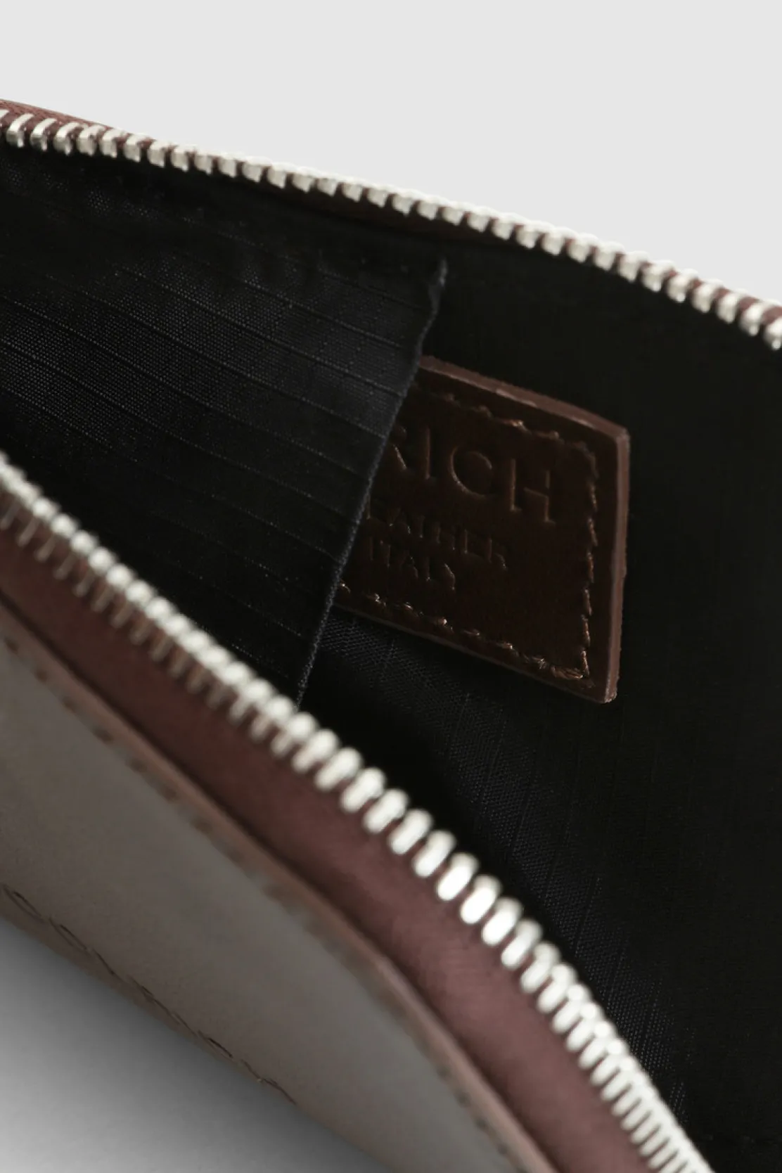 Altri accessori>Woolrich Portafogli Compatto In Pelle Con Zip Rain Drum