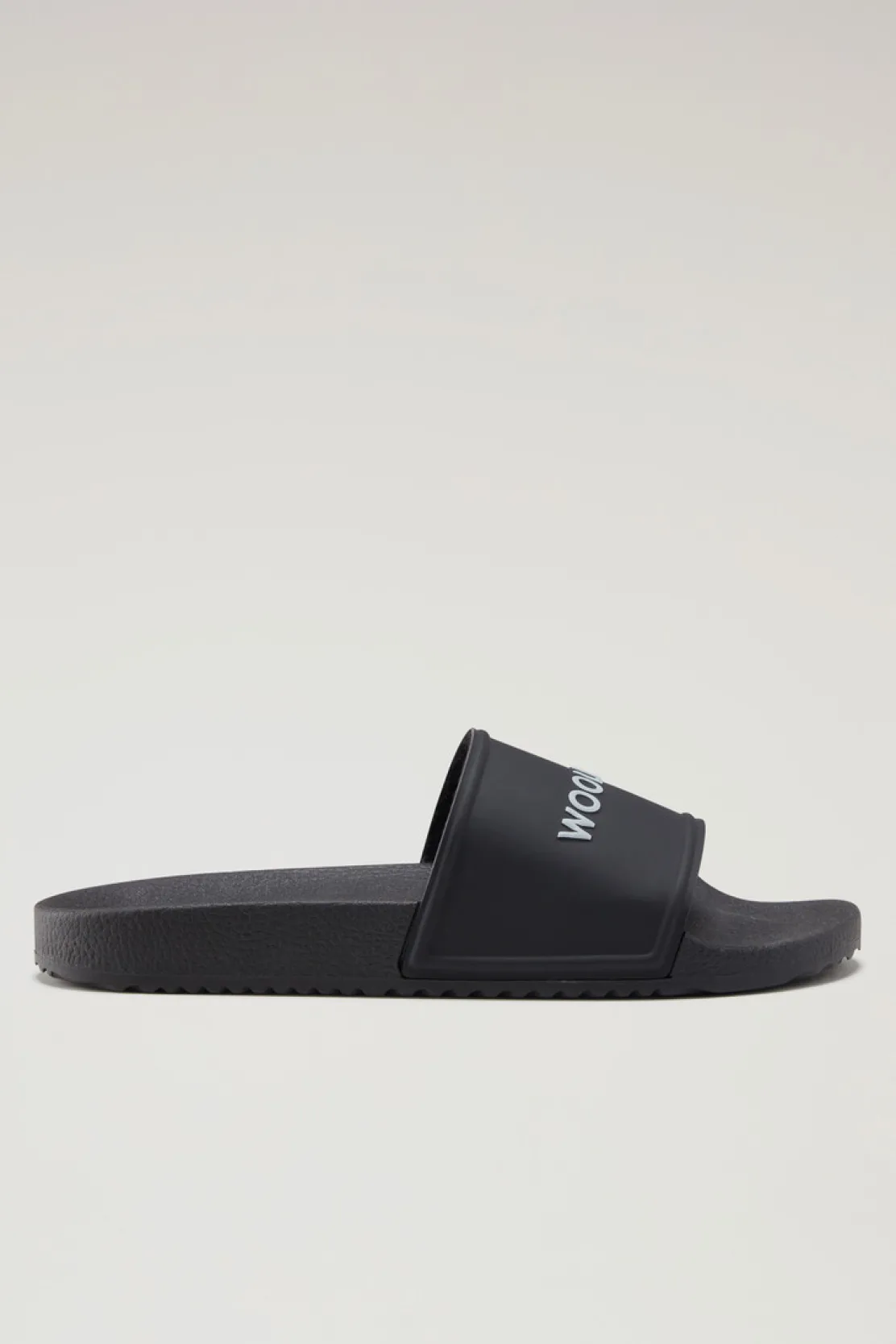 Scarpe da barca e sandali>Woolrich Sandali Slide In Gomma Black